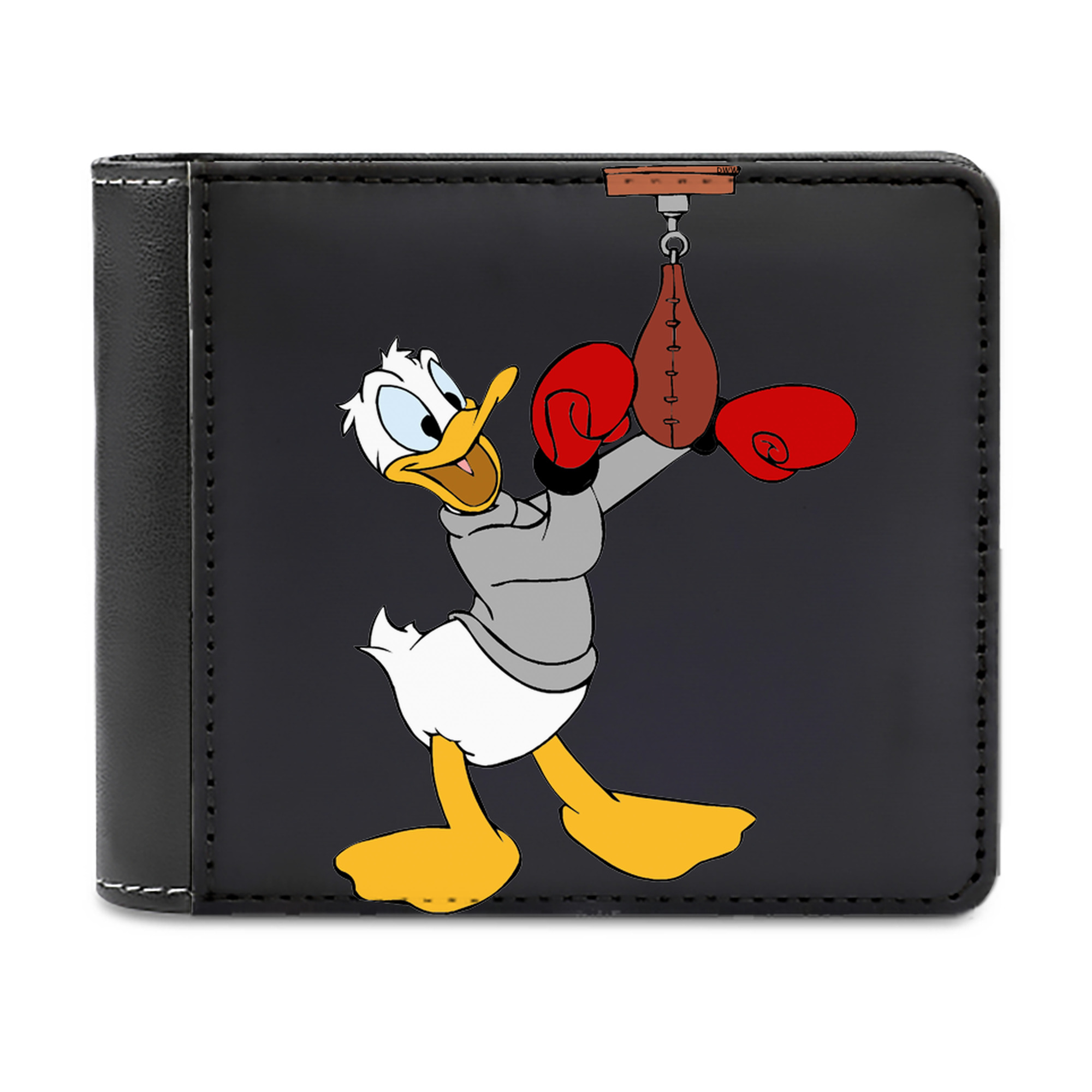 （画像用） ミッキーマウス Mickey Mouse 二つ折り革財布