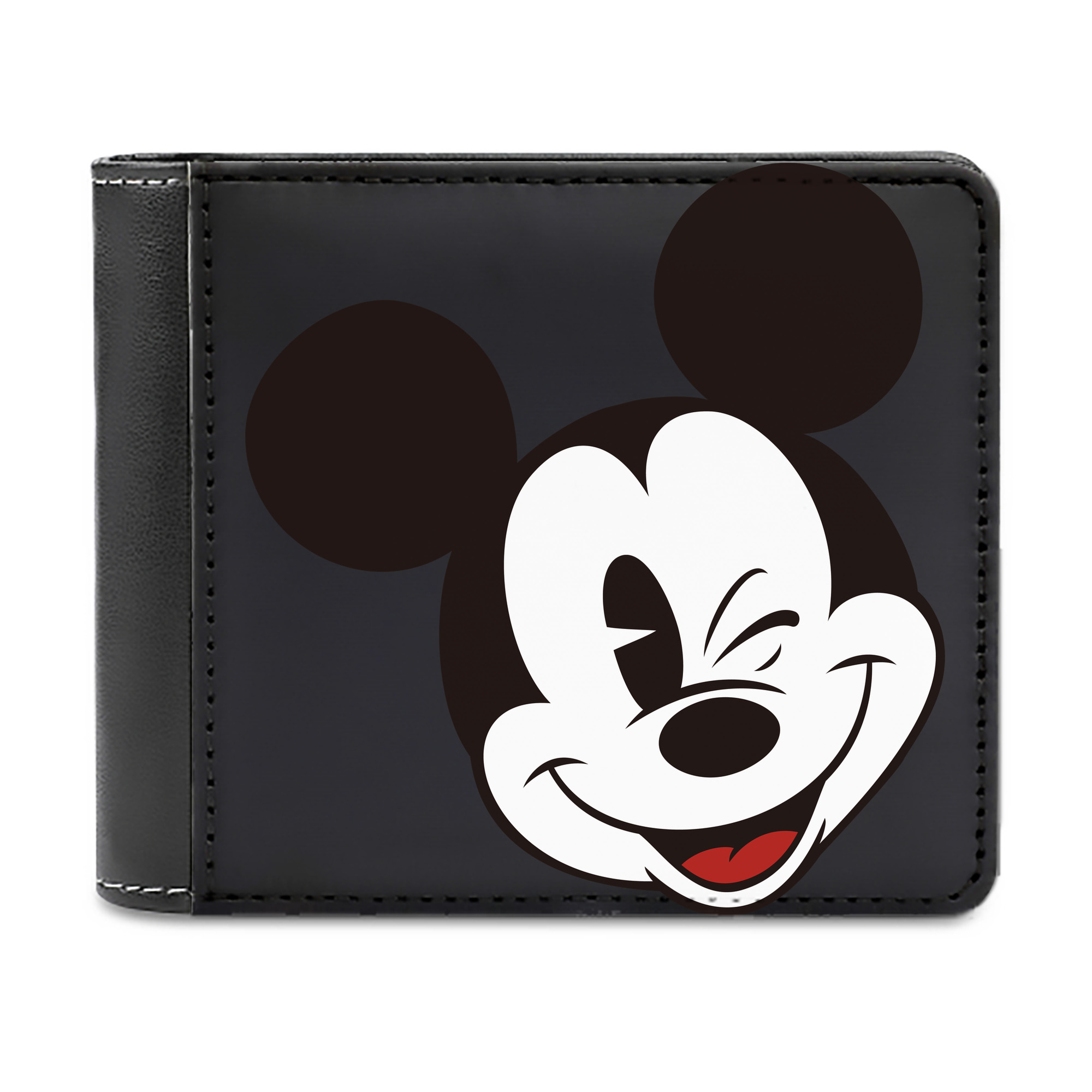 （画像用） ミッキーマウス Mickey Mouse 二つ折り革財布