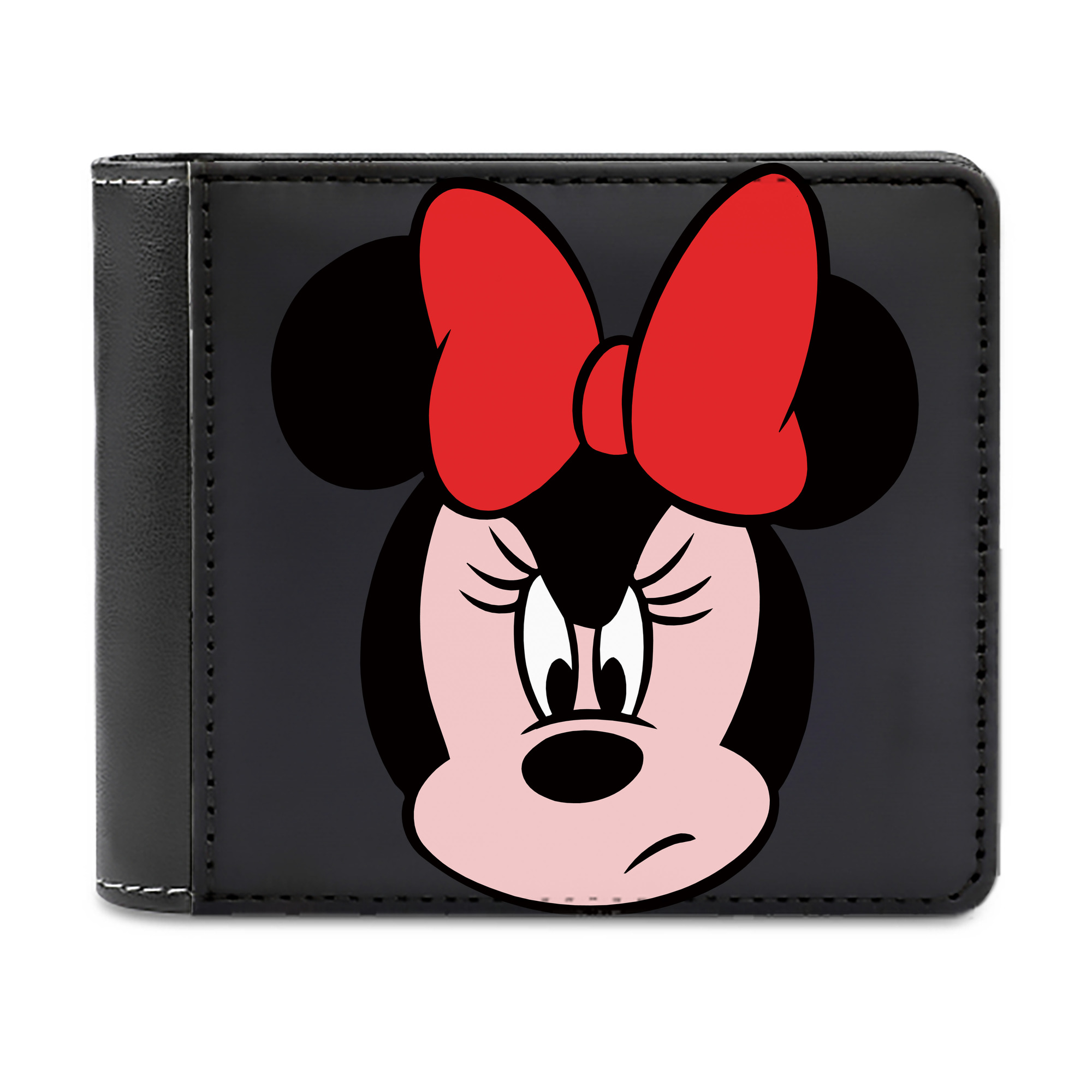 （画像用） ミッキーマウス Mickey Mouse 二つ折り革財布