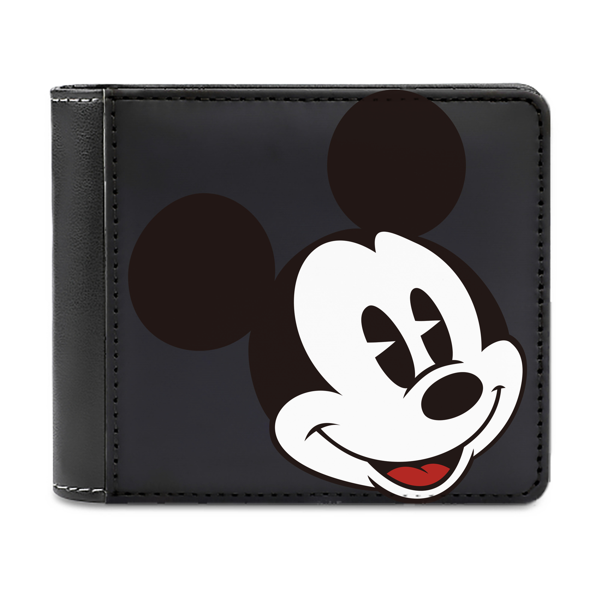 （画像用） ミッキーマウス Mickey Mouse 二つ折り革財布