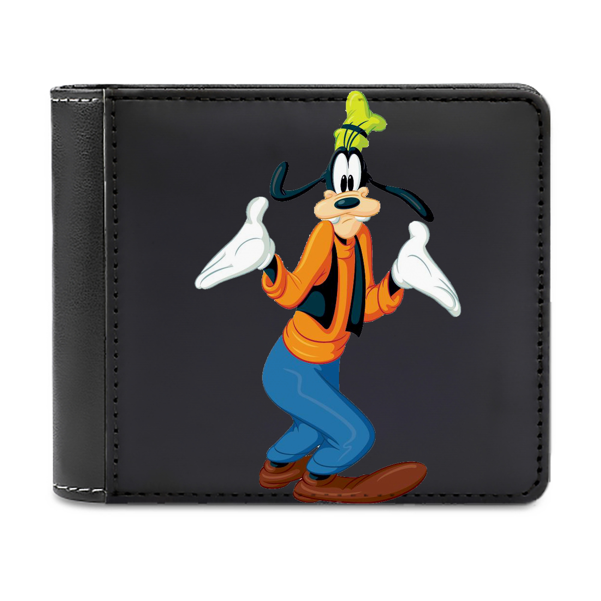 （画像用） ミッキーマウス Mickey Mouse 二つ折り革財布