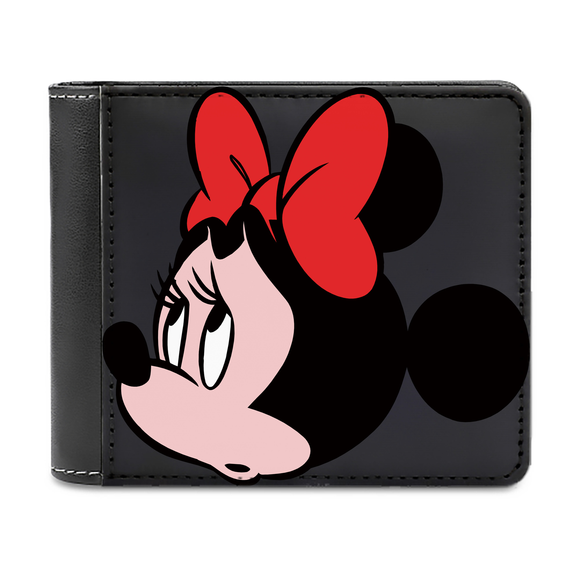 （画像用） ミッキーマウス Mickey Mouse 二つ折り革財布