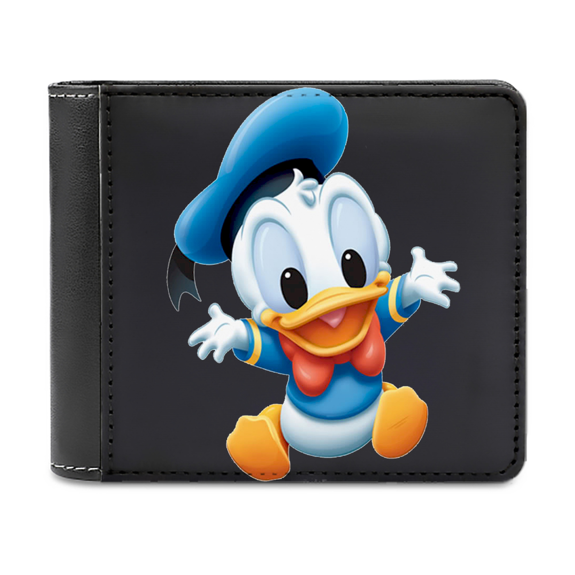 （画像用） ミッキーマウス Mickey Mouse 二つ折り革財布