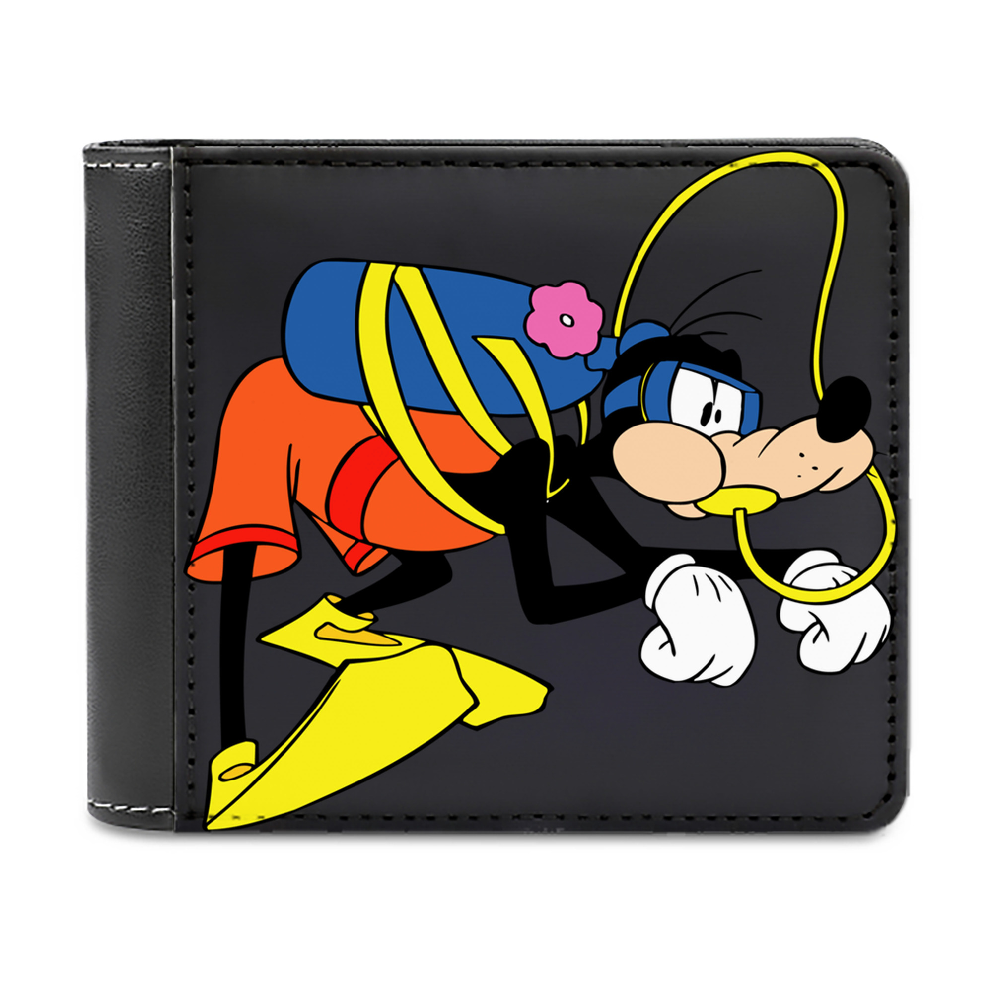 （画像用） ミッキーマウス Mickey Mouse 二つ折り革財布