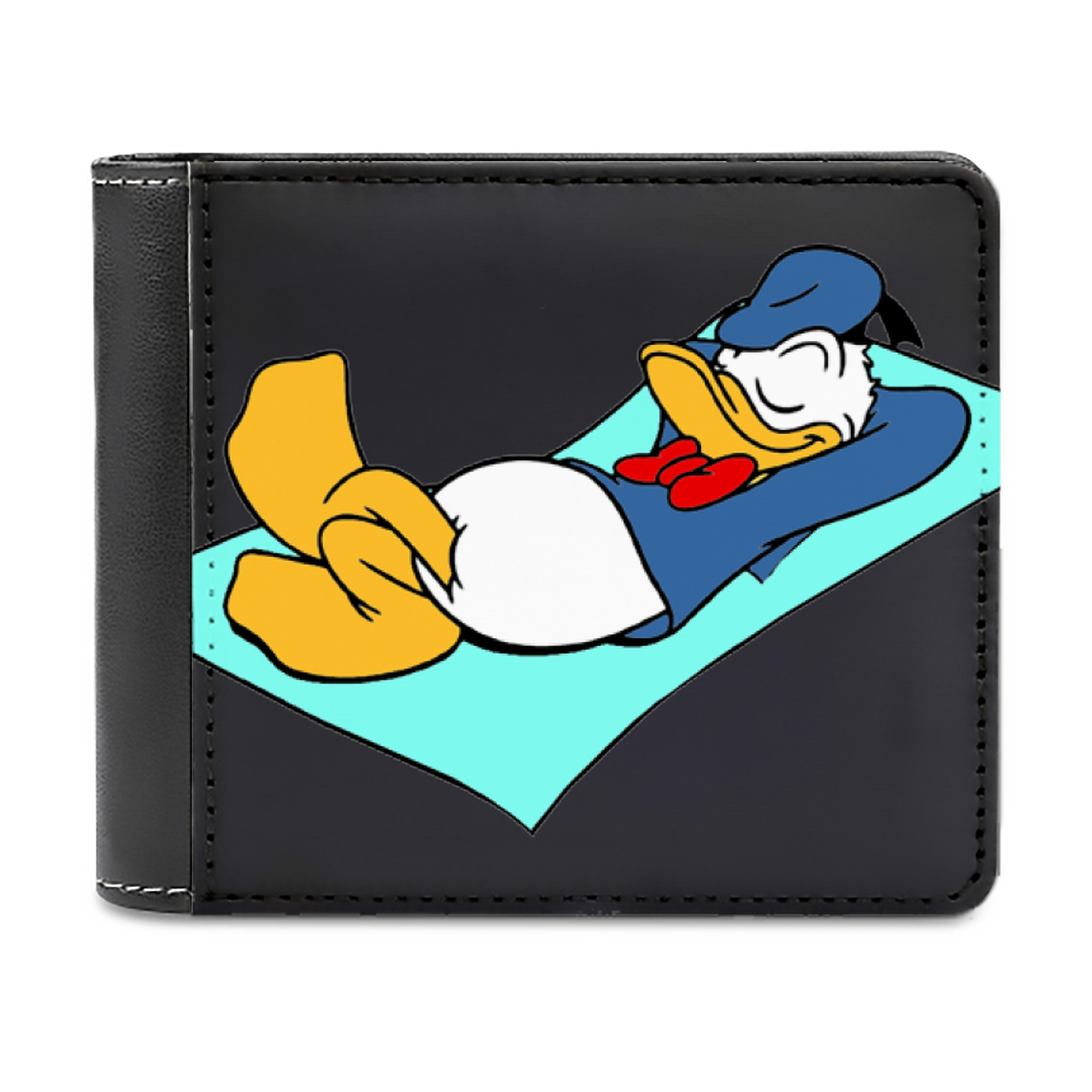 （画像用） ミッキーマウス Mickey Mouse 二つ折り革財布
