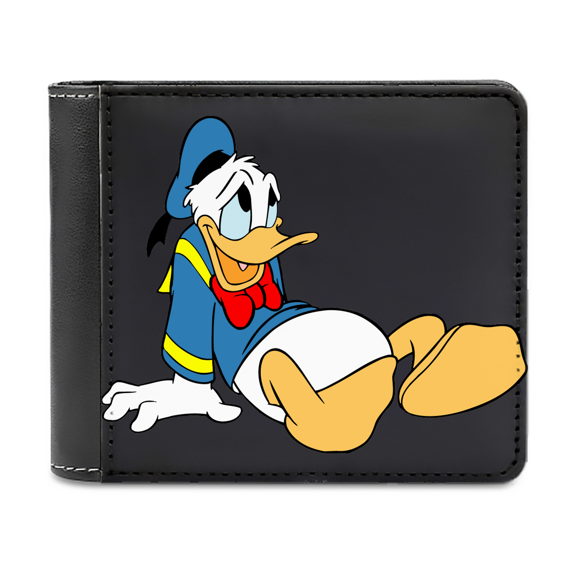 （画像用） ミッキーマウス Mickey Mouse 二つ折り革財布