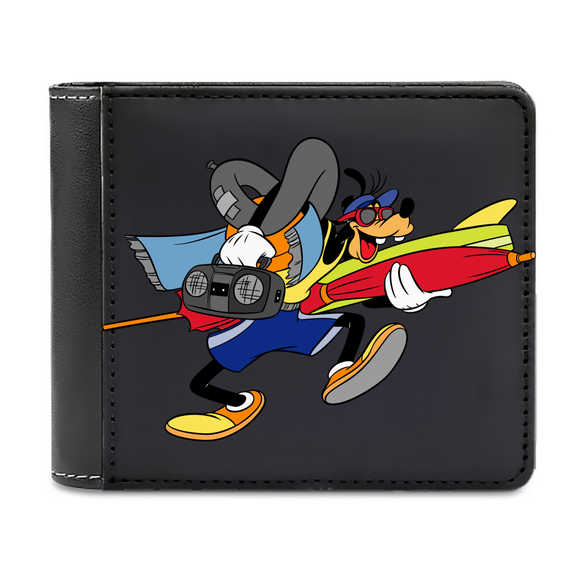 （画像用） ミッキーマウス Mickey Mouse 二つ折り革財布