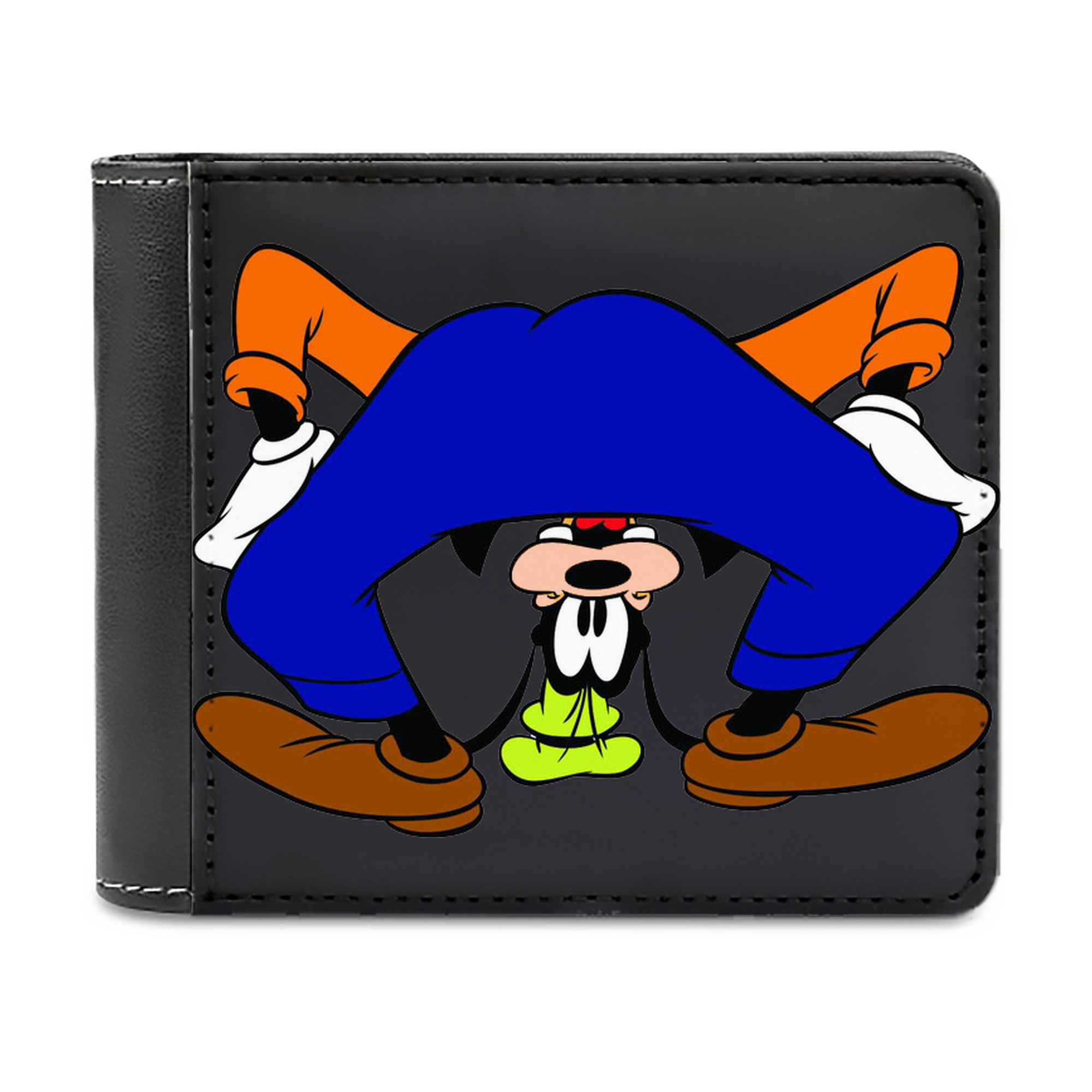 （画像用） ミッキーマウス Mickey Mouse 二つ折り革財布