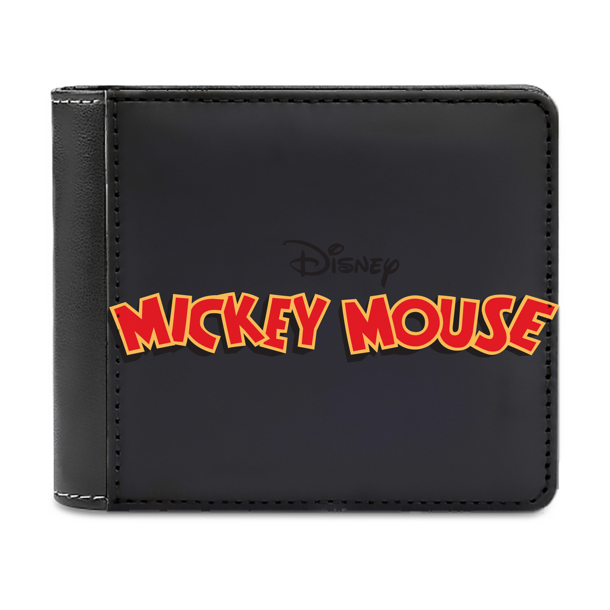 （画像用） ミッキーマウス Mickey Mouse 二つ折り革財布