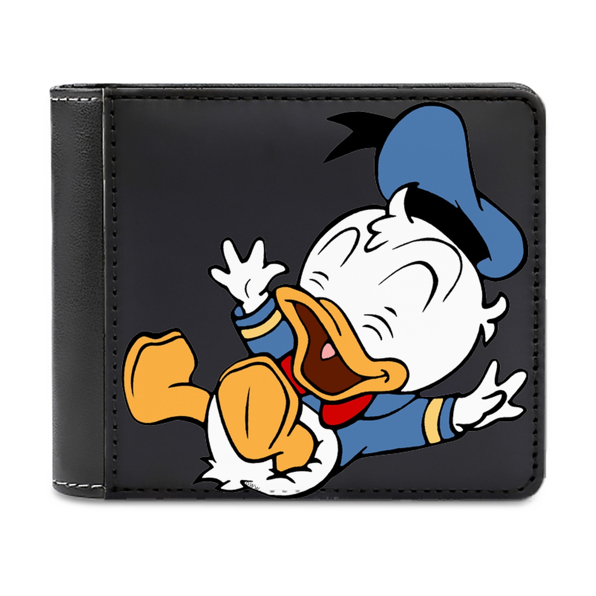 （画像用） ミッキーマウス Mickey Mouse 二つ折り革財布