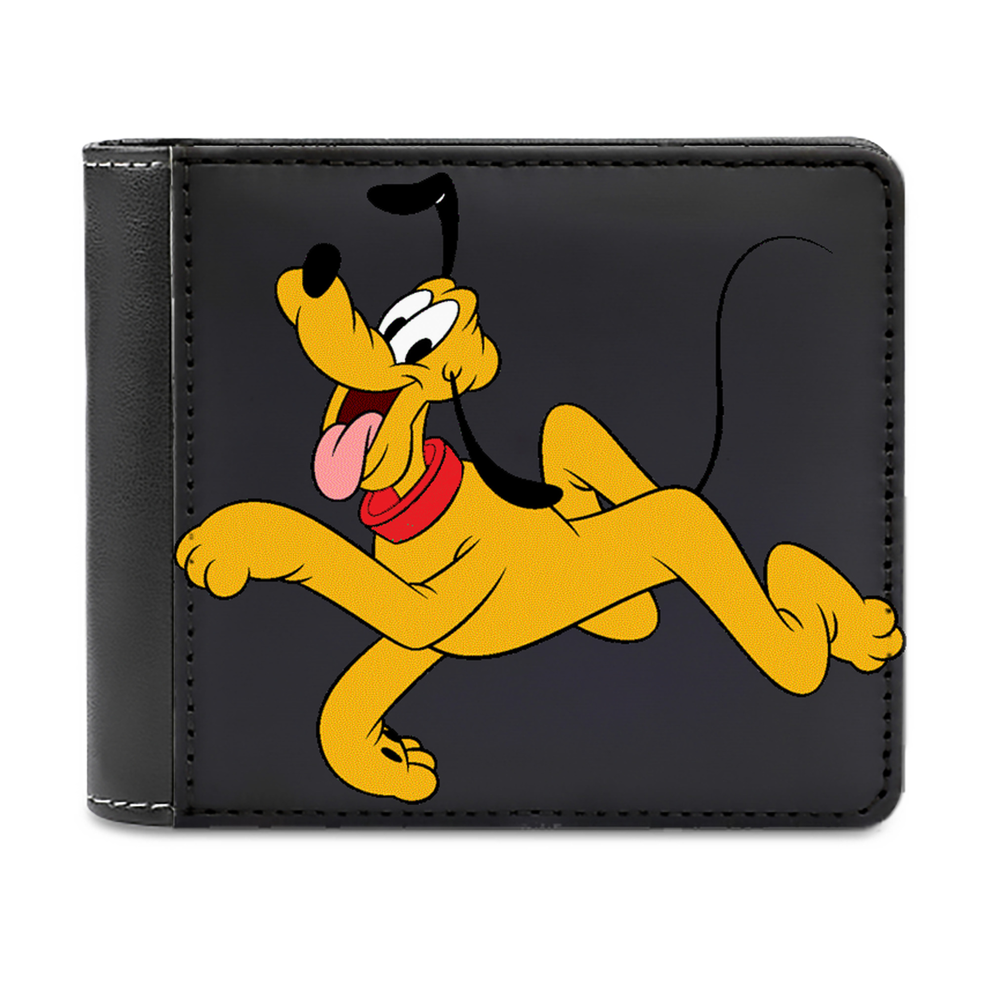 （画像用） ミッキーマウス Mickey Mouse 二つ折り革財布