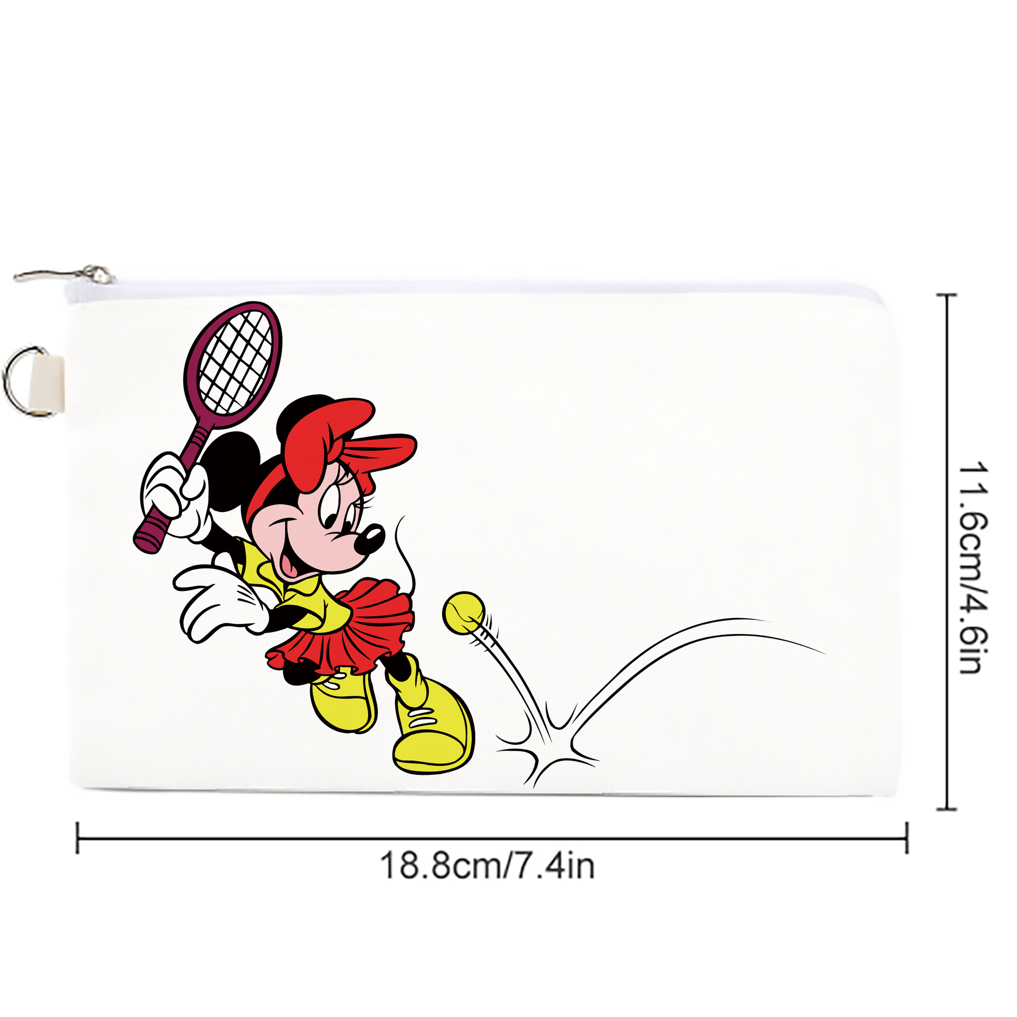 ミッキーマウス Mickey Mouse キャンバス生地ポーチ　小物入れ