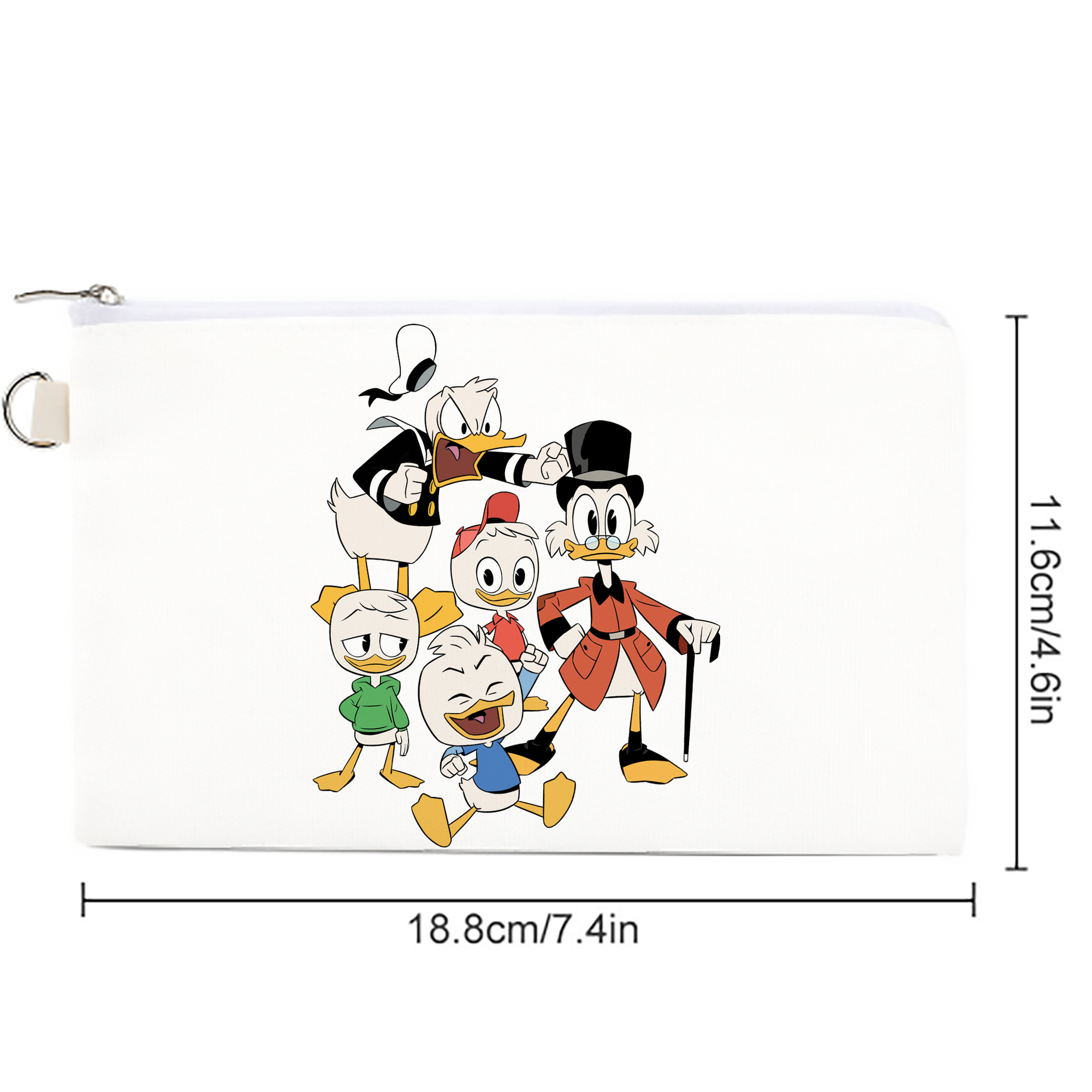 ミッキーマウス Mickey Mouse キャンバス生地ポーチ　小物入れ