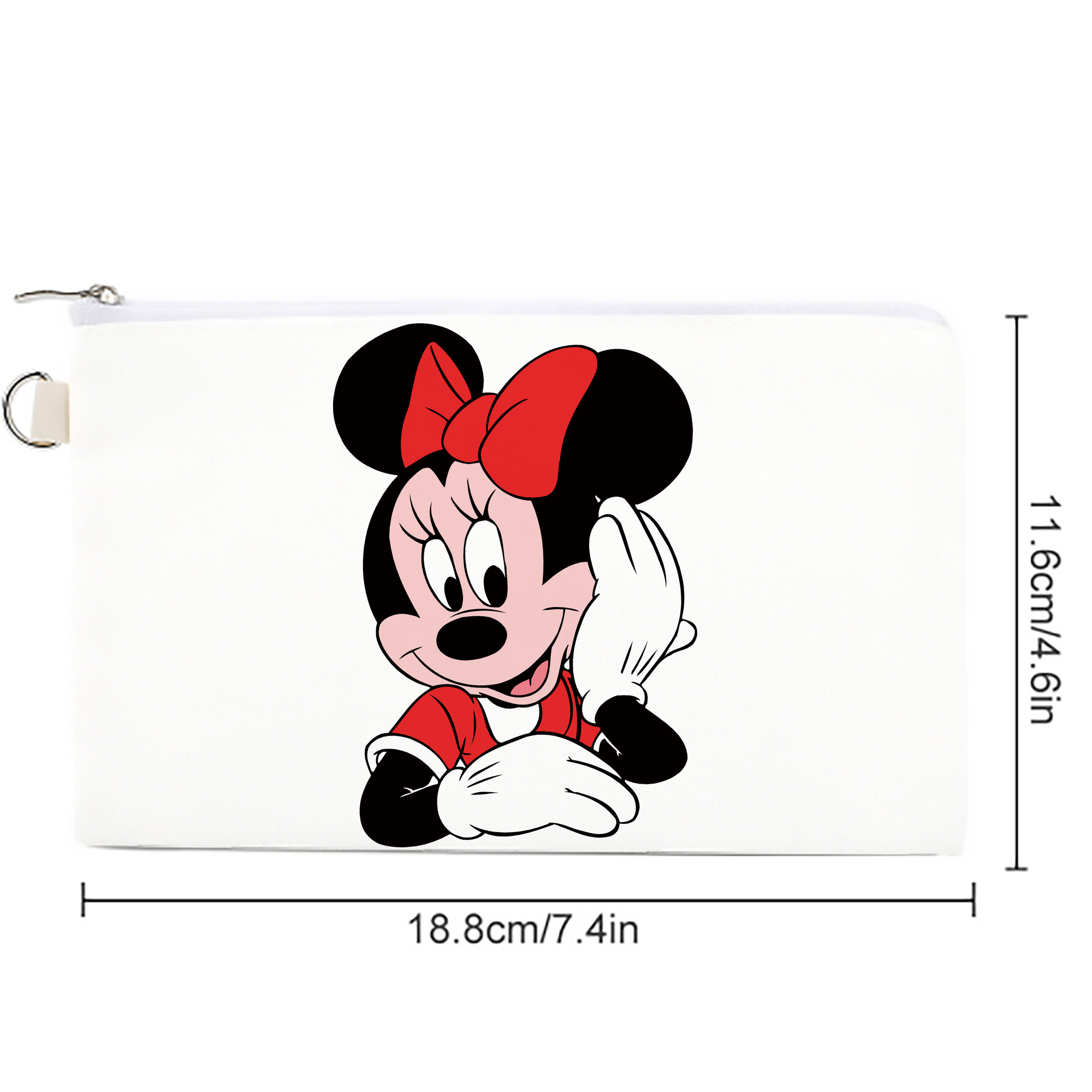 ミッキーマウス Mickey Mouse キャンバス生地ポーチ　小物入れ