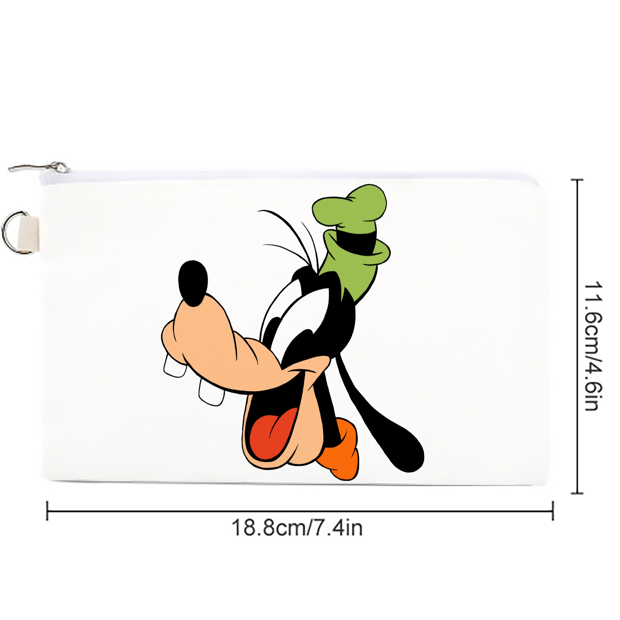 ミッキーマウス Mickey Mouse キャンバス生地ポーチ　小物入れ
