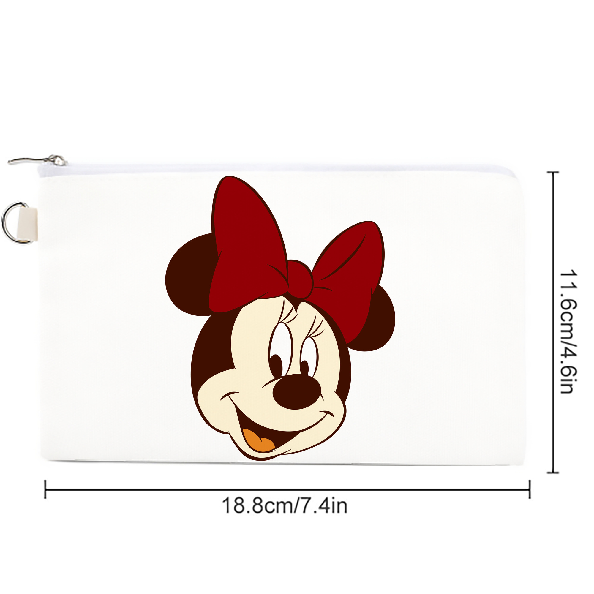 ミッキーマウス Mickey Mouse キャンバス生地ポーチ　小物入れ