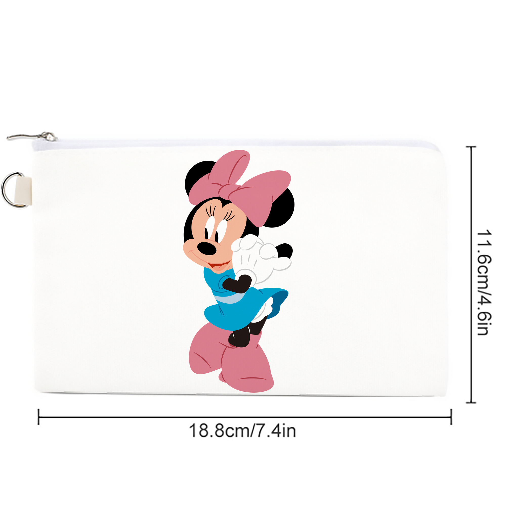 ミッキーマウス Mickey Mouse キャンバス生地ポーチ　小物入れ