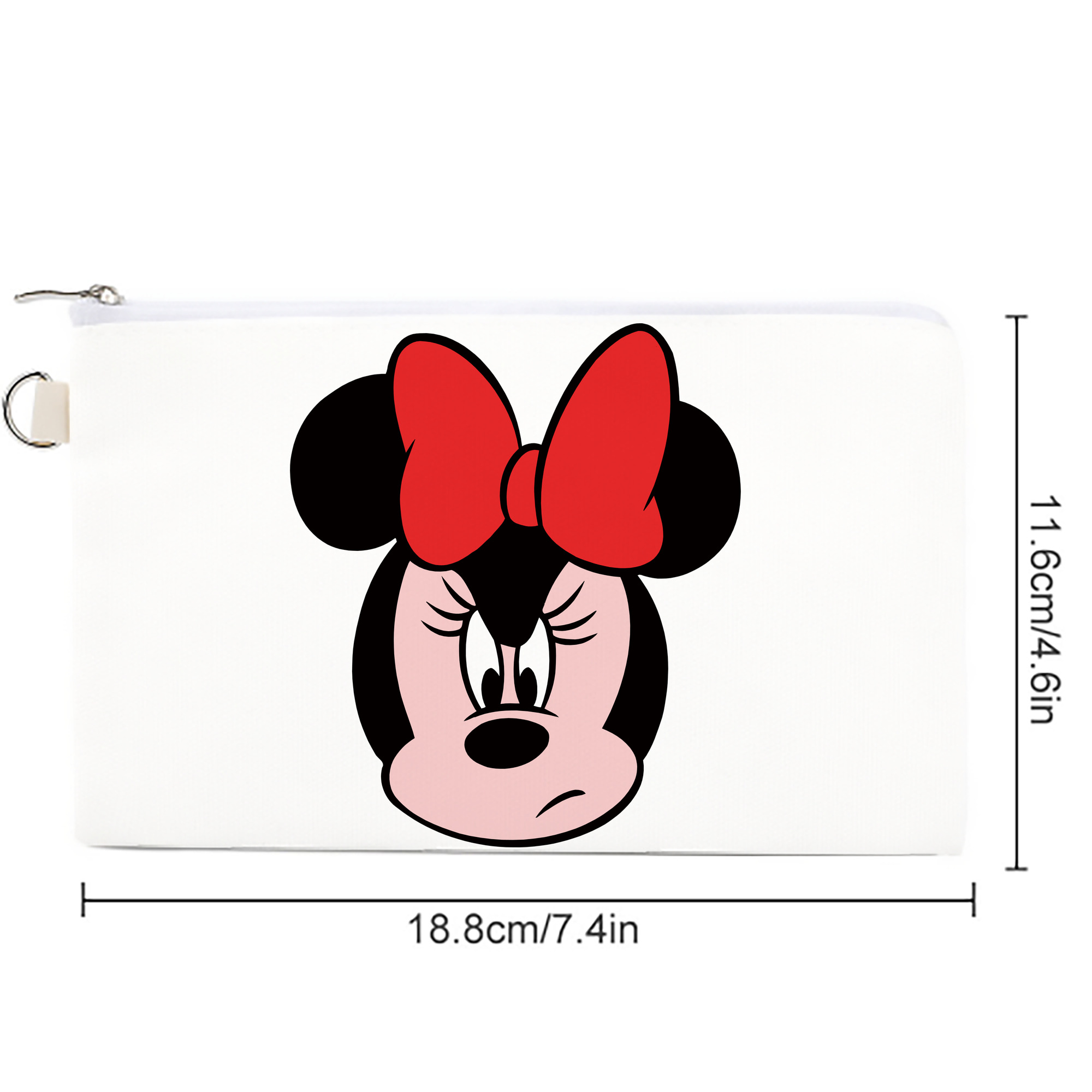 ミッキーマウス Mickey Mouse キャンバス生地ポーチ　小物入れ