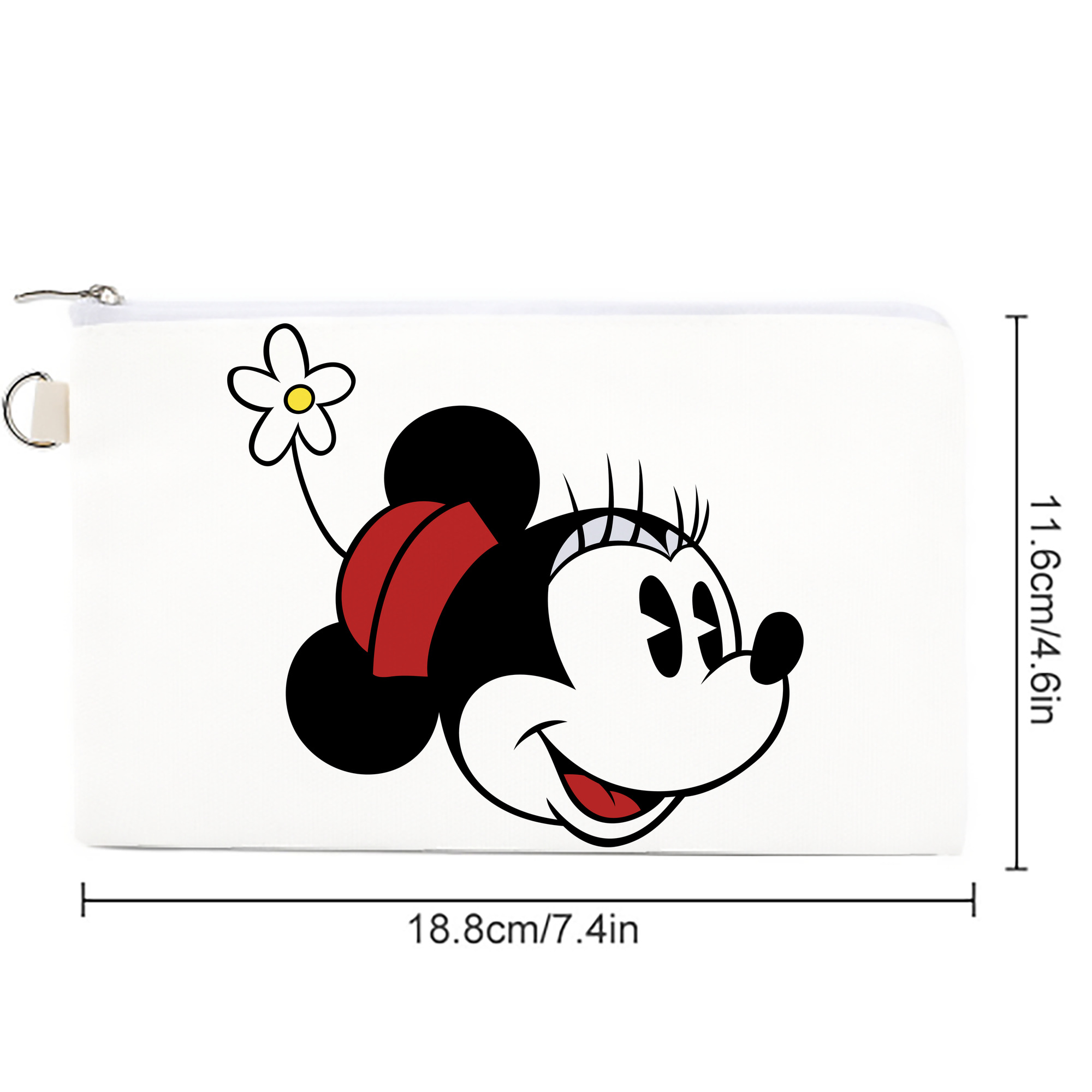 ミッキーマウス Mickey Mouse キャンバス生地ポーチ　小物入れ