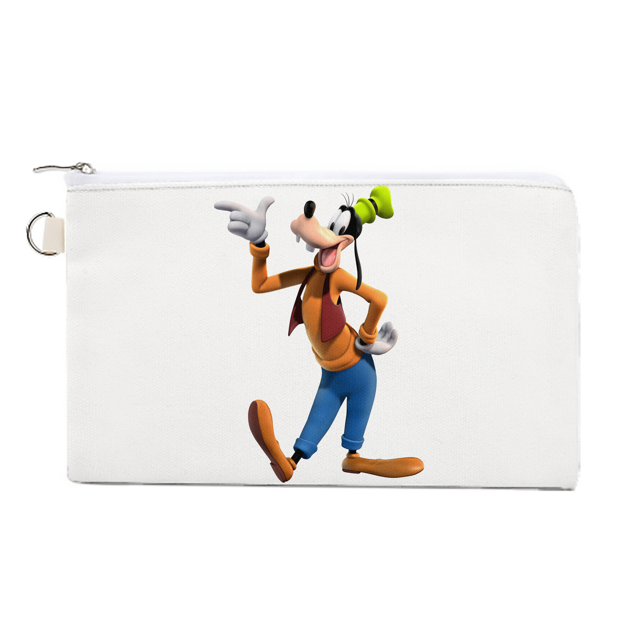 （画像用） ミッキーマウス Mickey Mouse キャンバス生地ポーチ　小物入れ