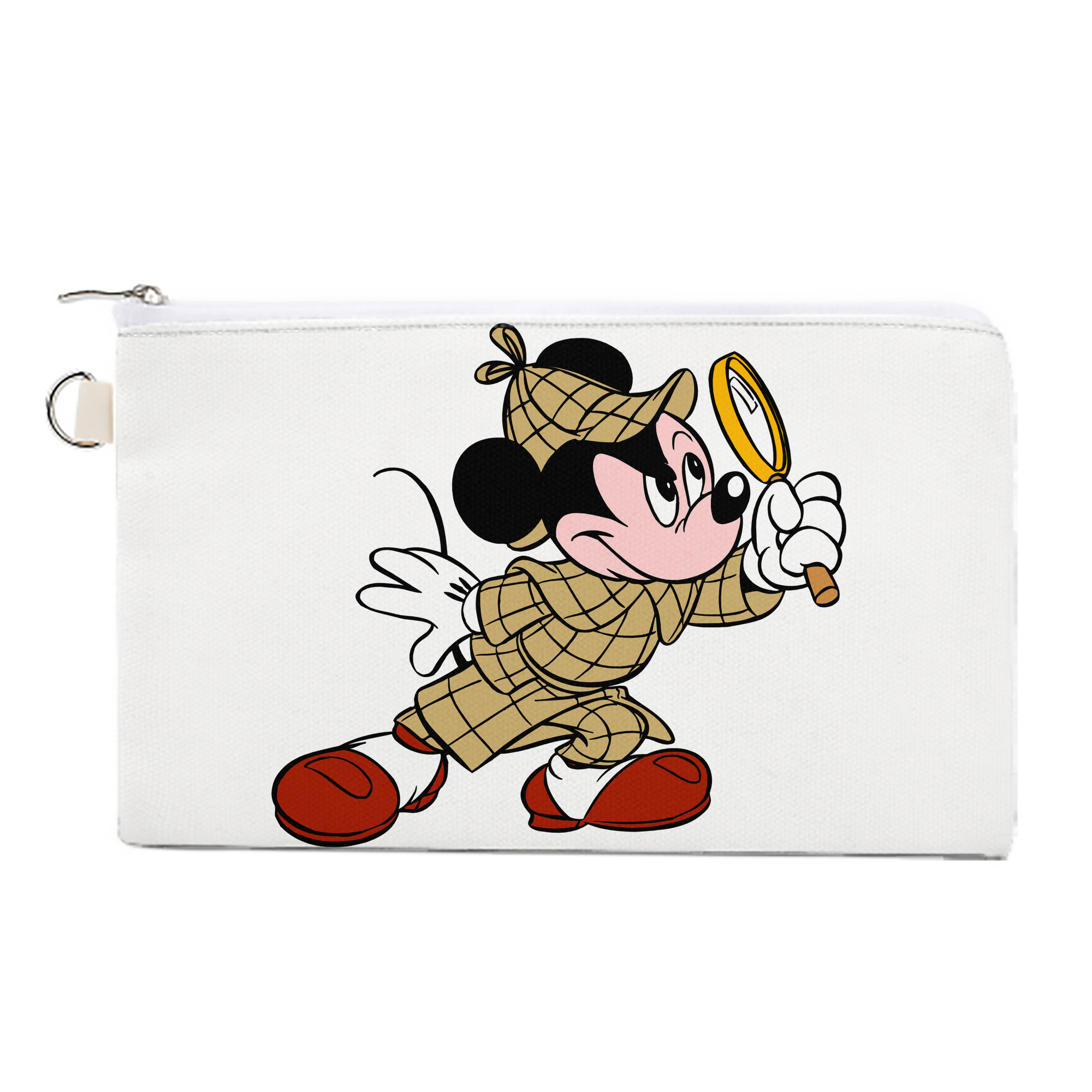 （画像用） ミッキーマウス Mickey Mouse キャンバス生地ポーチ　小物入れ
