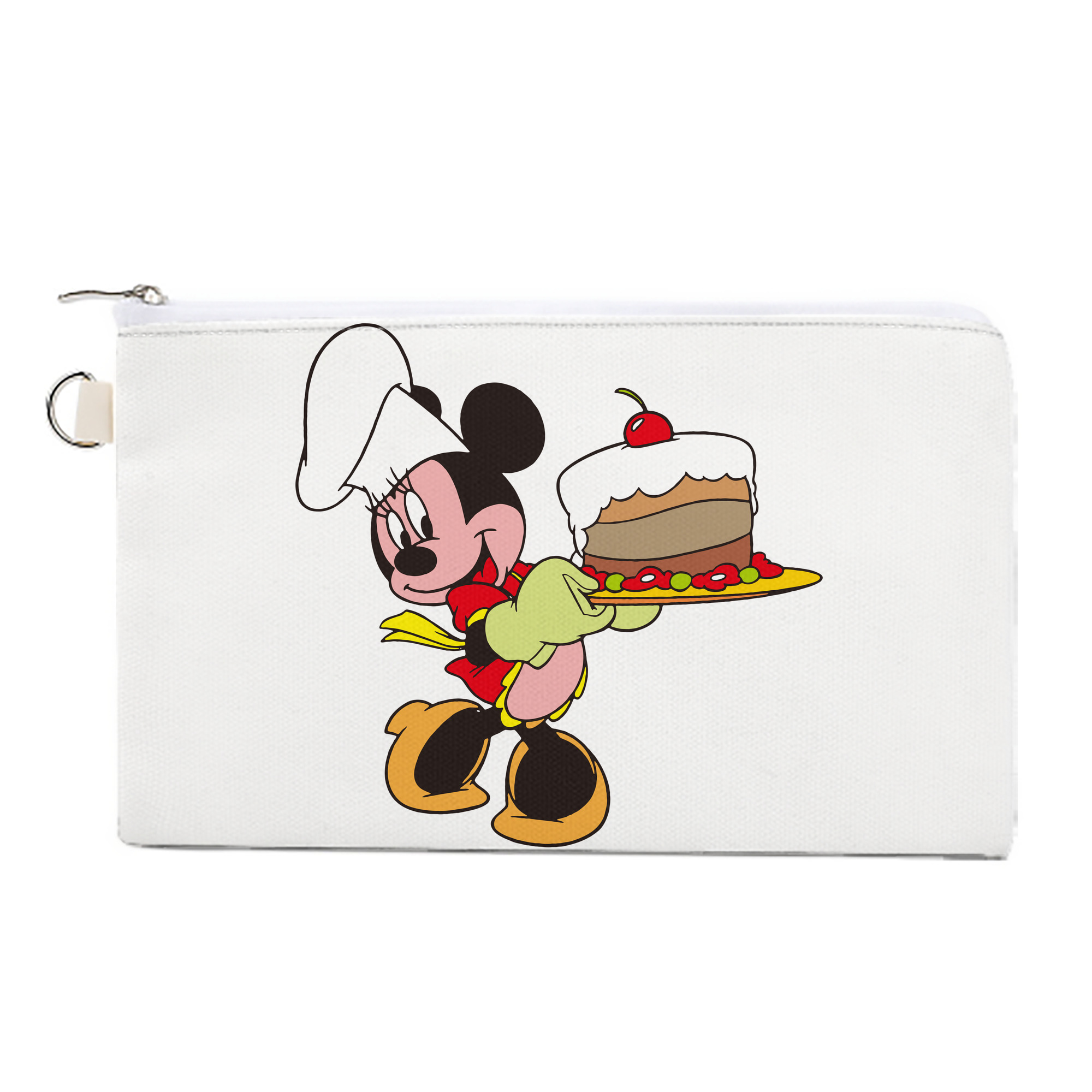 （画像用） ミッキーマウス Mickey Mouse キャンバス生地ポーチ　小物入れ