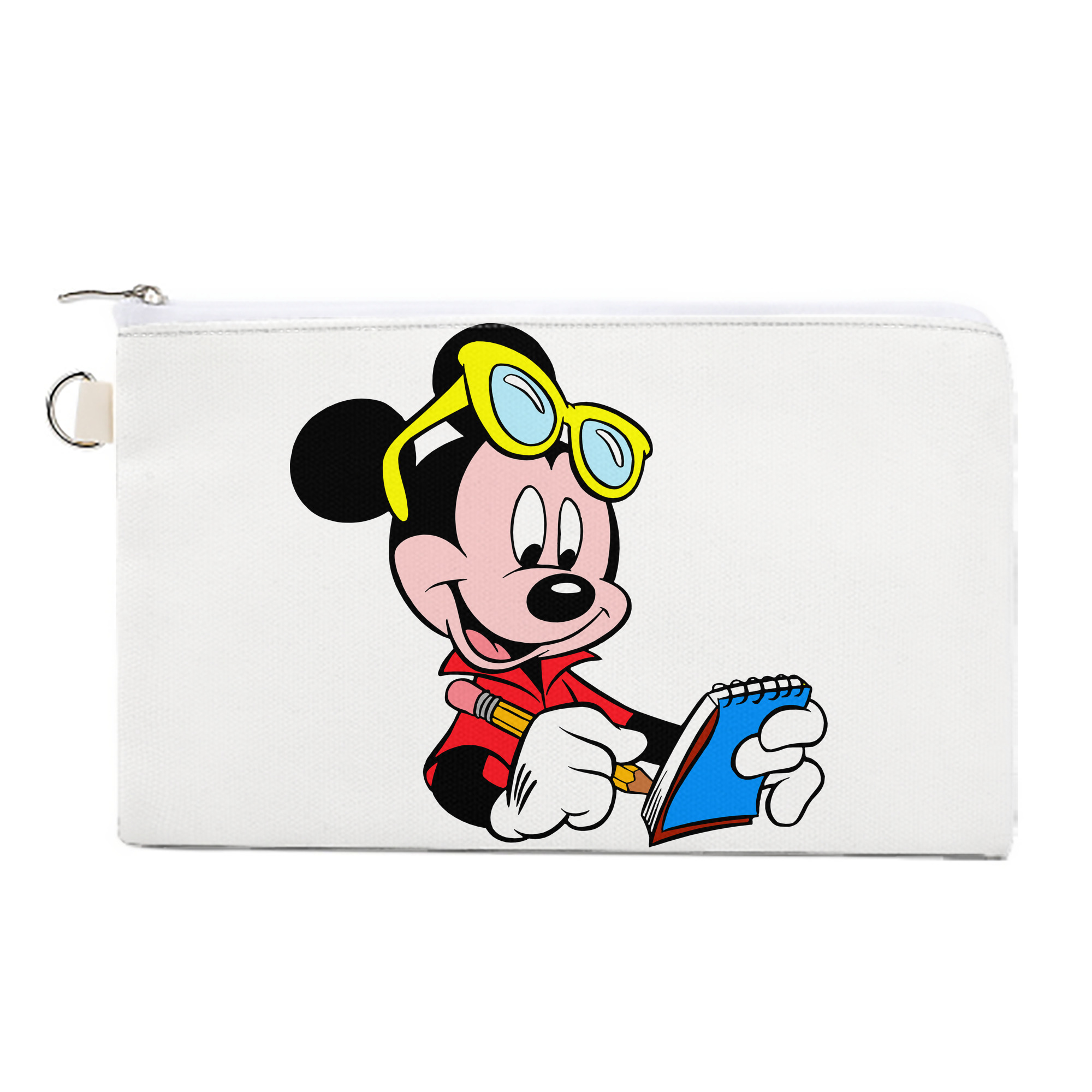（画像用） ミッキーマウス Mickey Mouse キャンバス生地ポーチ　小物入れ