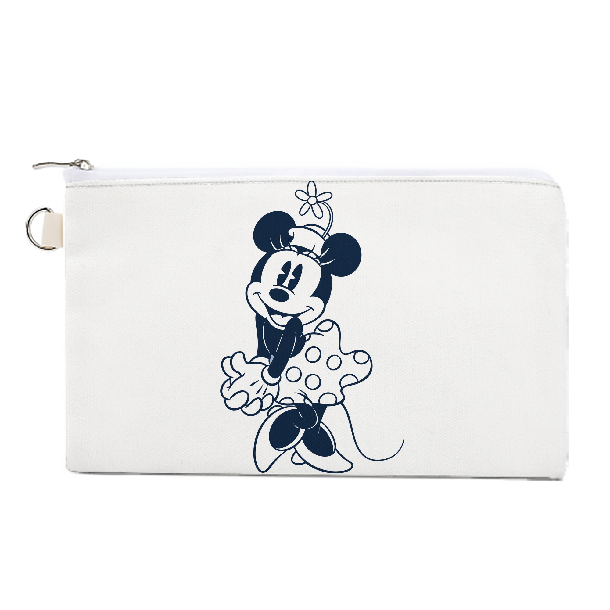 （画像用） ミッキーマウス Mickey Mouse キャンバス生地ポーチ　小物入れ