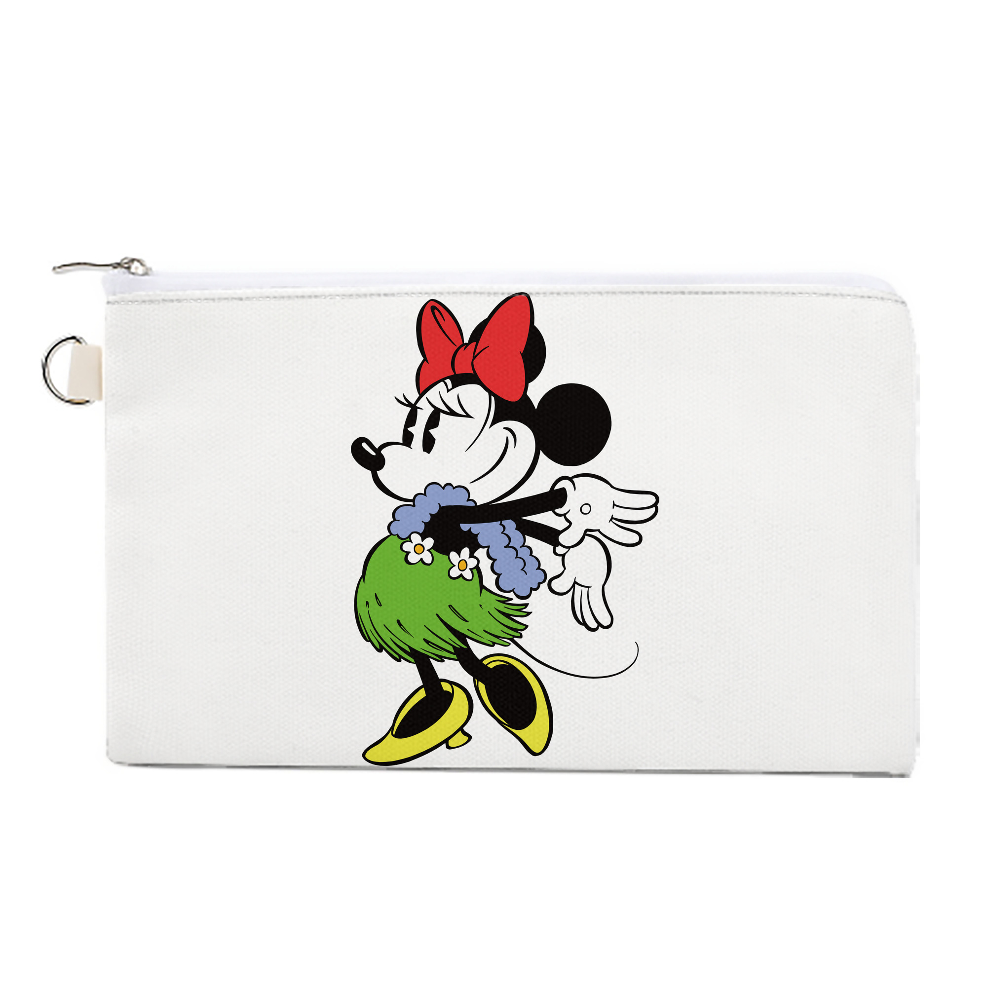 （画像用） ミッキーマウス Mickey Mouse キャンバス生地ポーチ　小物入れ