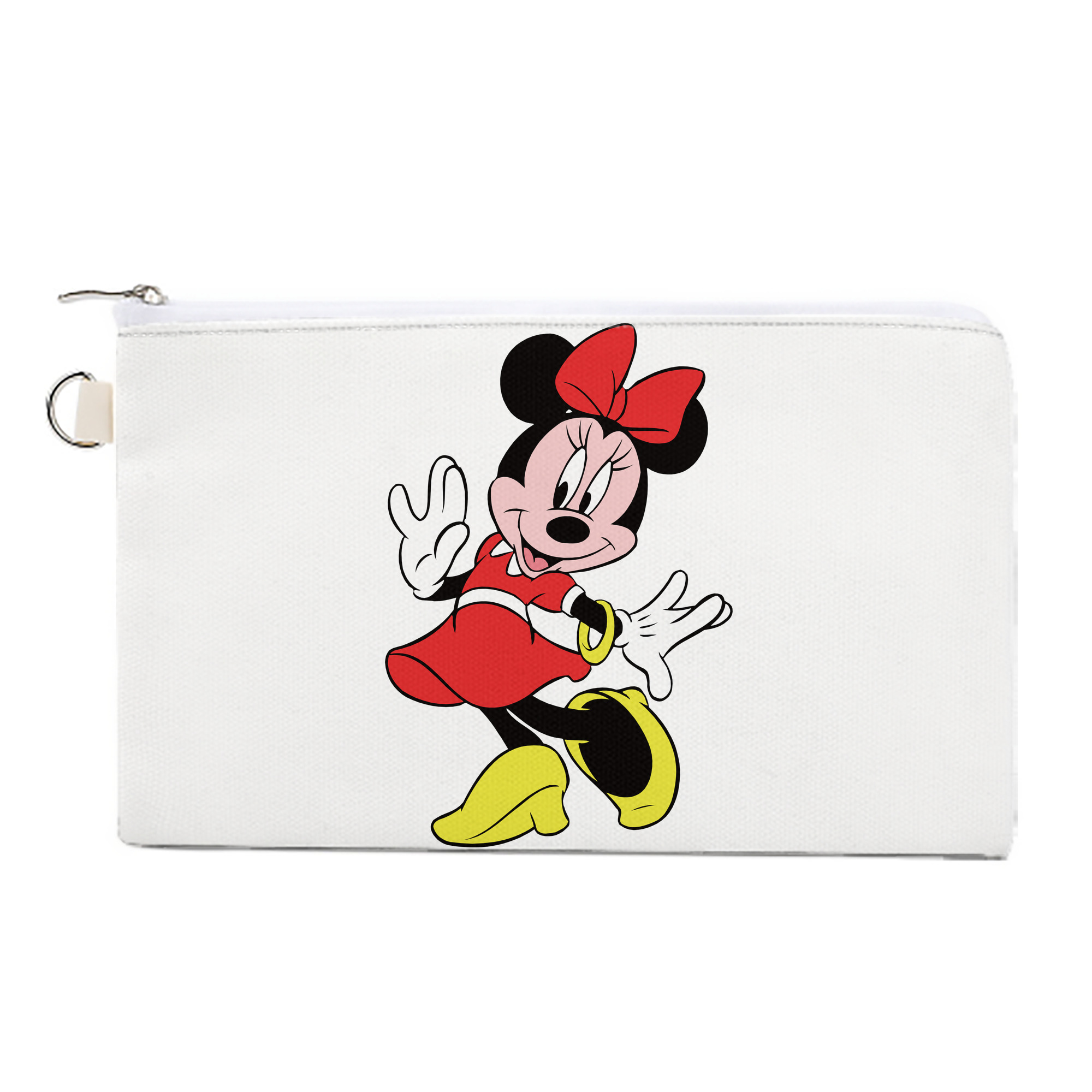 （画像用） ミッキーマウス Mickey Mouse キャンバス生地ポーチ　小物入れ