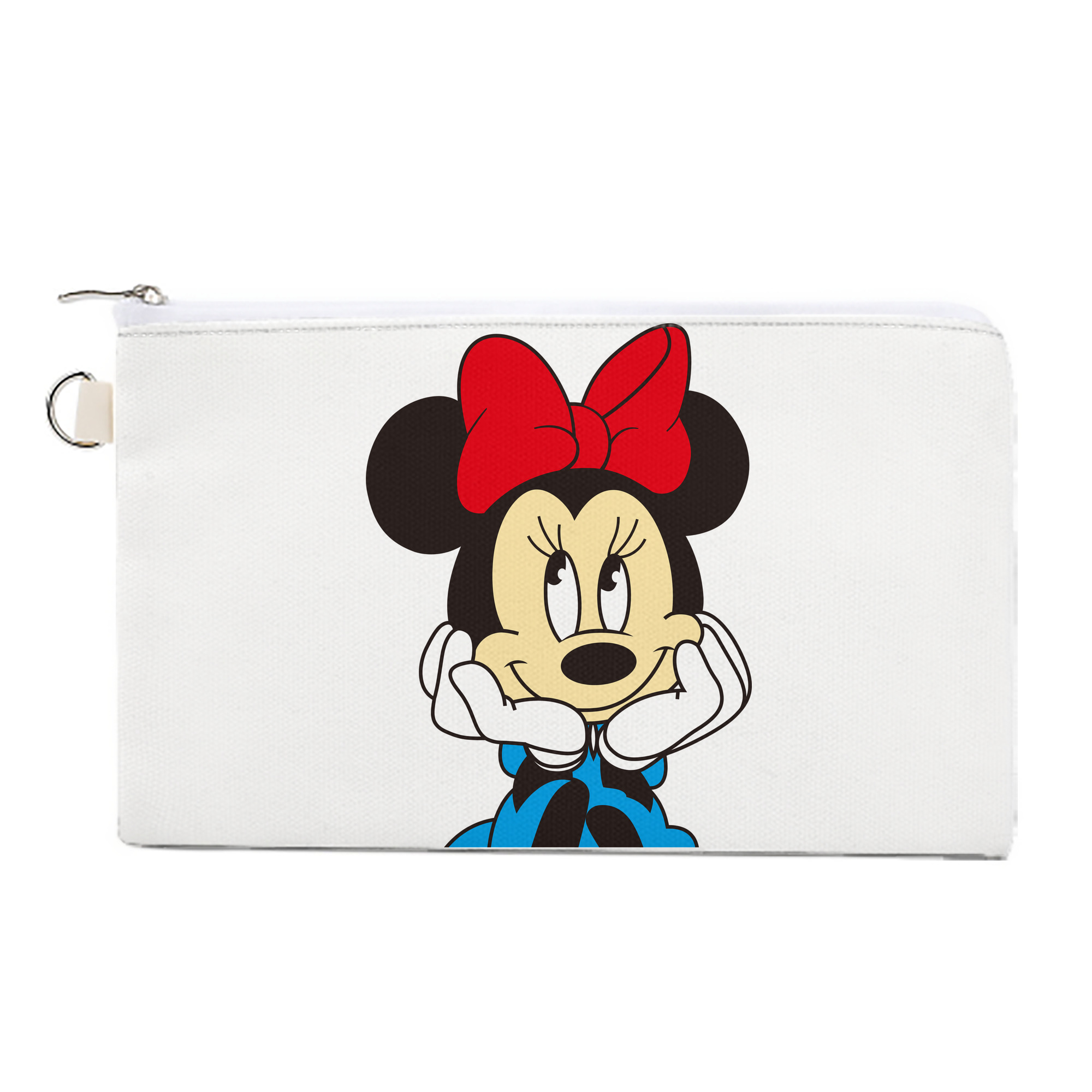 （画像用） ミッキーマウス Mickey Mouse キャンバス生地ポーチ　小物入れ