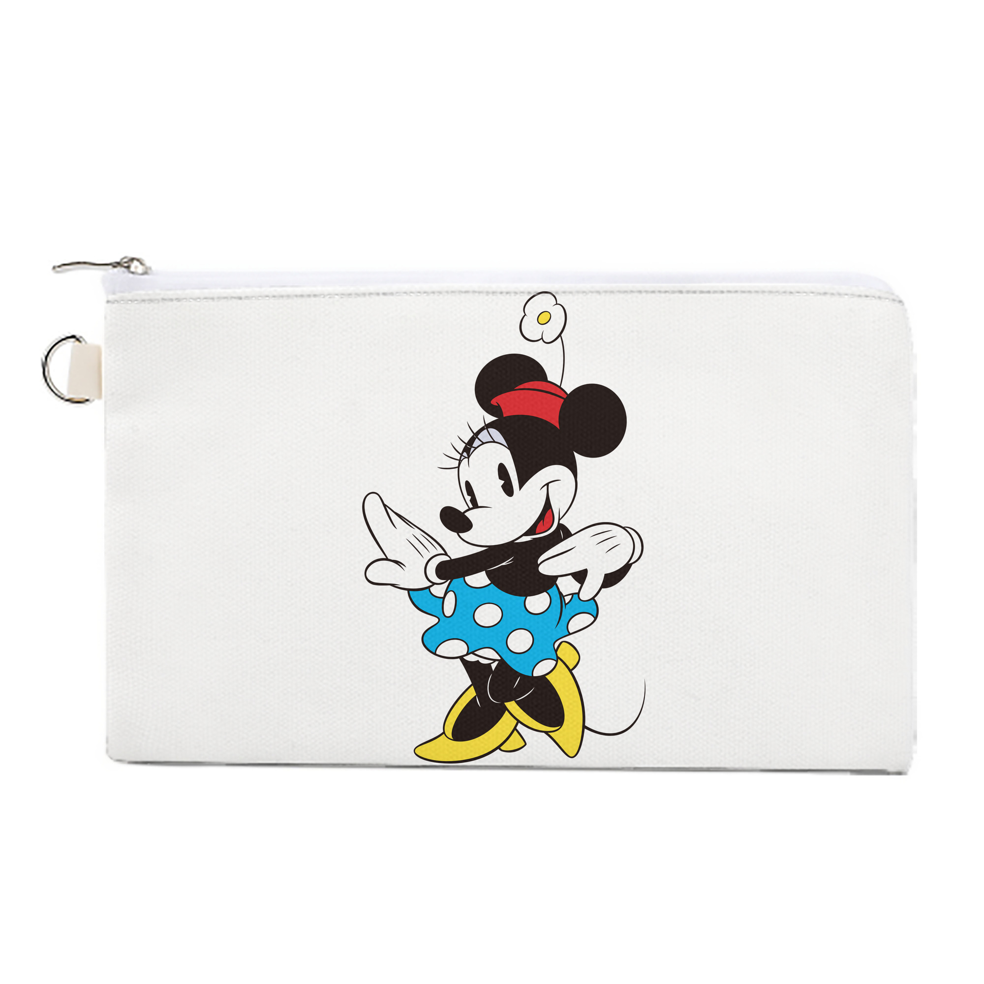 （画像用） ミッキーマウス Mickey Mouse キャンバス生地ポーチ　小物入れ