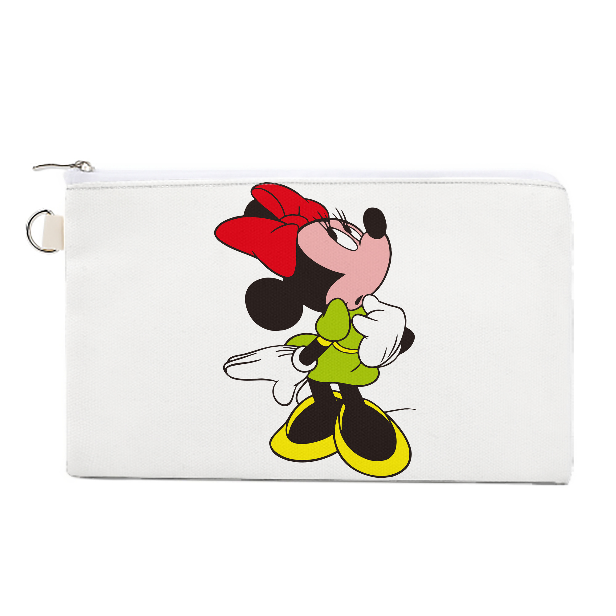 （画像用） ミッキーマウス Mickey Mouse キャンバス生地ポーチ　小物入れ