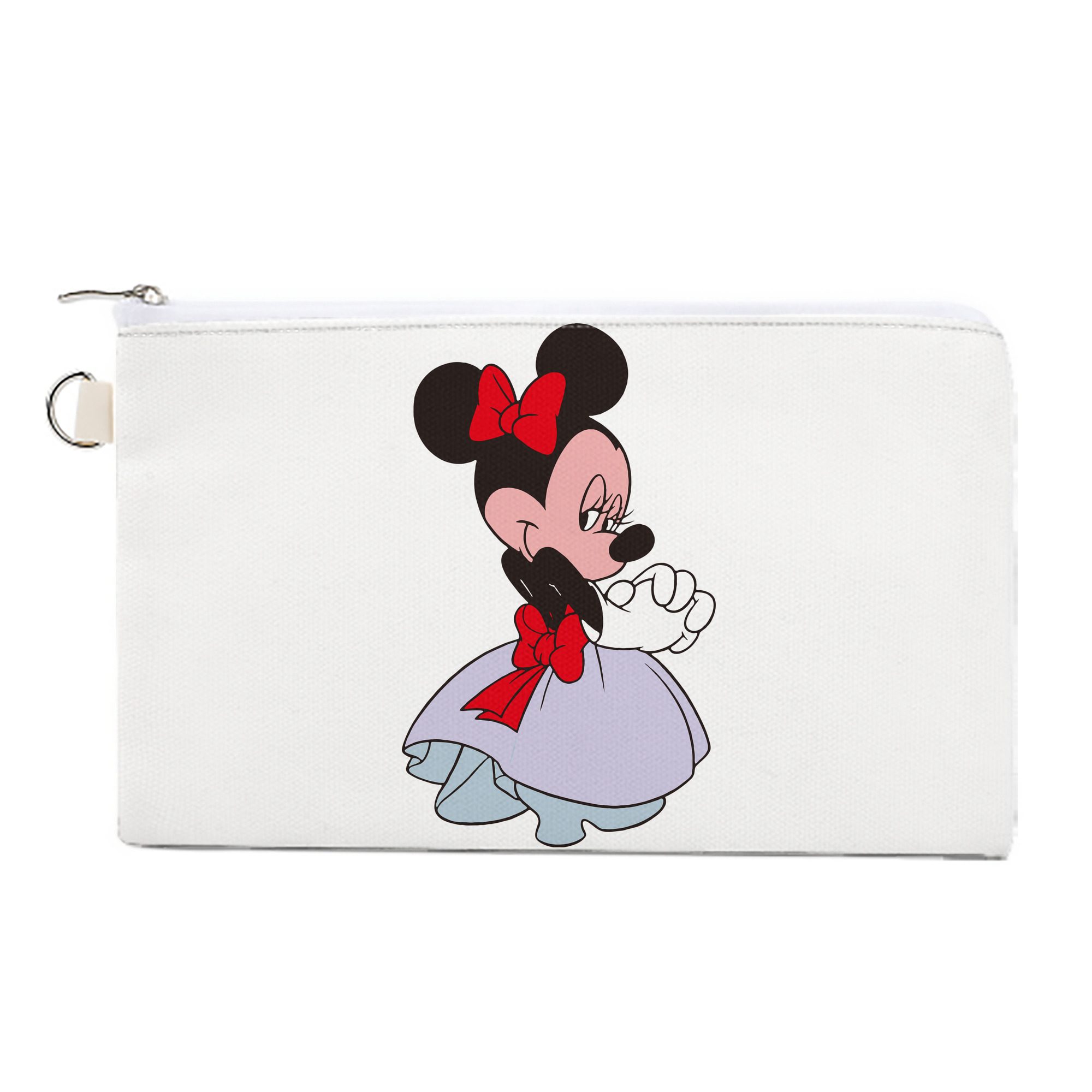 （画像用） ミッキーマウス Mickey Mouse キャンバス生地ポーチ　小物入れ