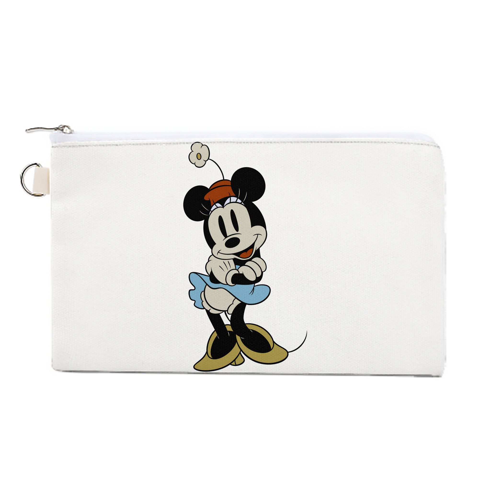 （画像用） ミッキーマウス Mickey Mouse キャンバス生地ポーチ　小物入れ
