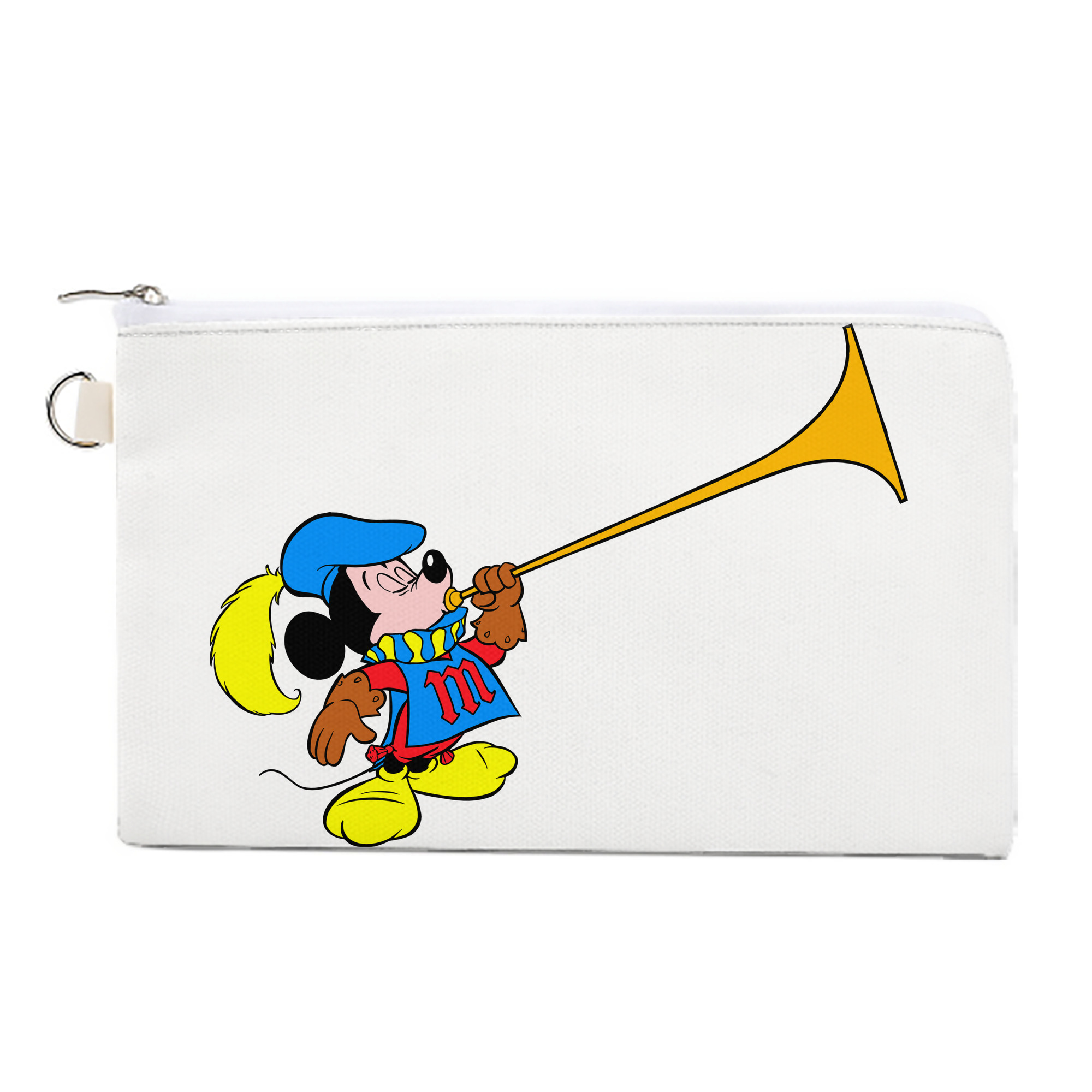 （画像用） ミッキーマウス Mickey Mouse キャンバス生地ポーチ　小物入れ