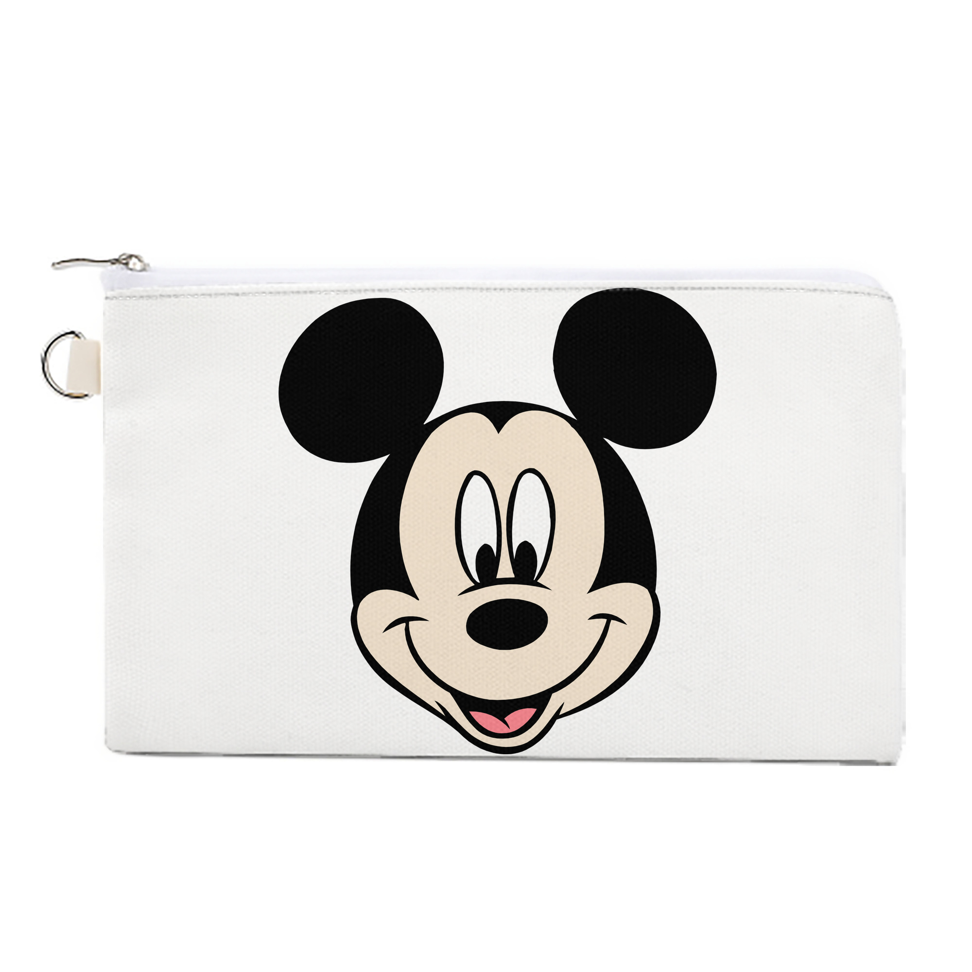 （画像用） ミッキーマウス Mickey Mouse キャンバス生地ポーチ　小物入れ