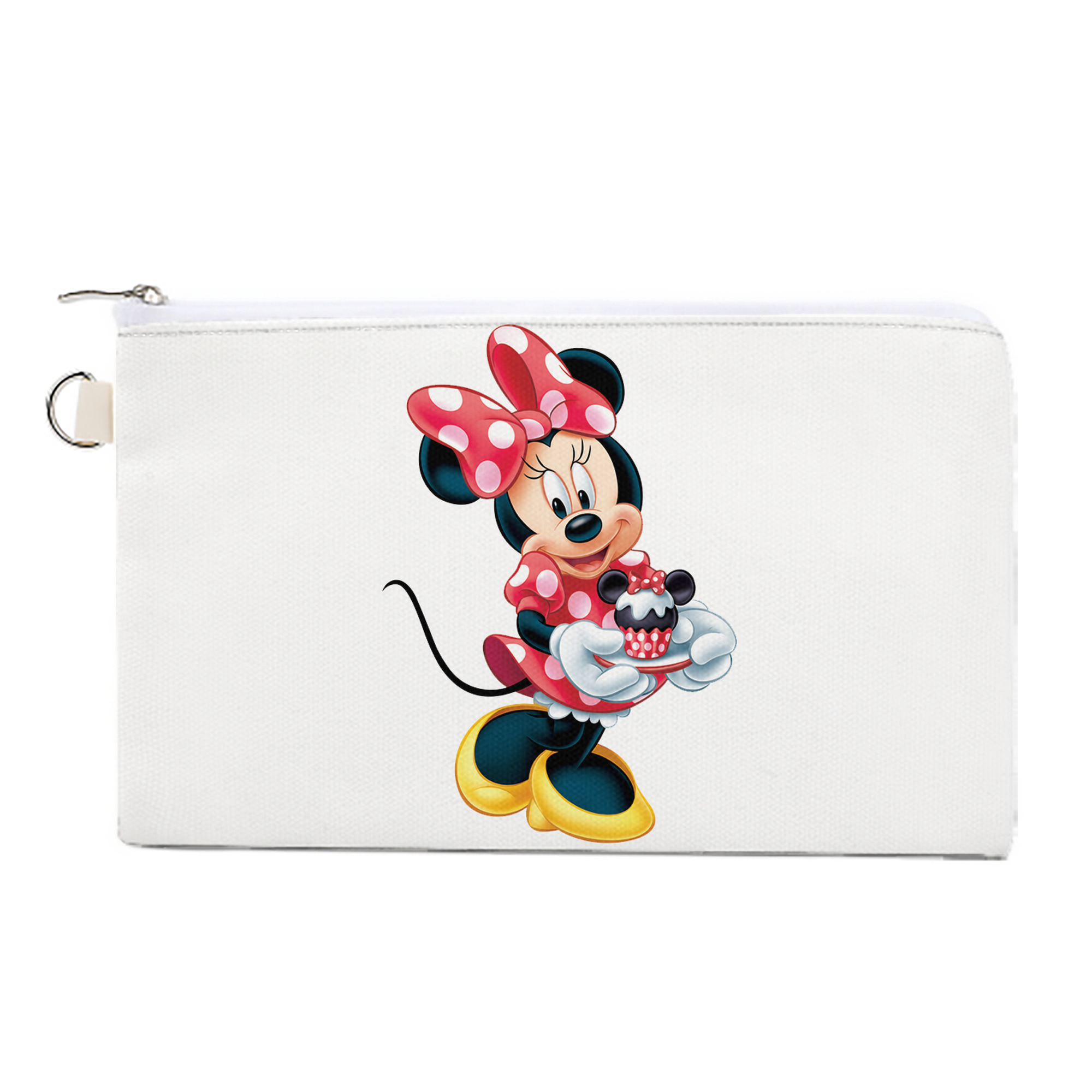 （画像用） ミッキーマウス Mickey Mouse キャンバス生地ポーチ　小物入れ