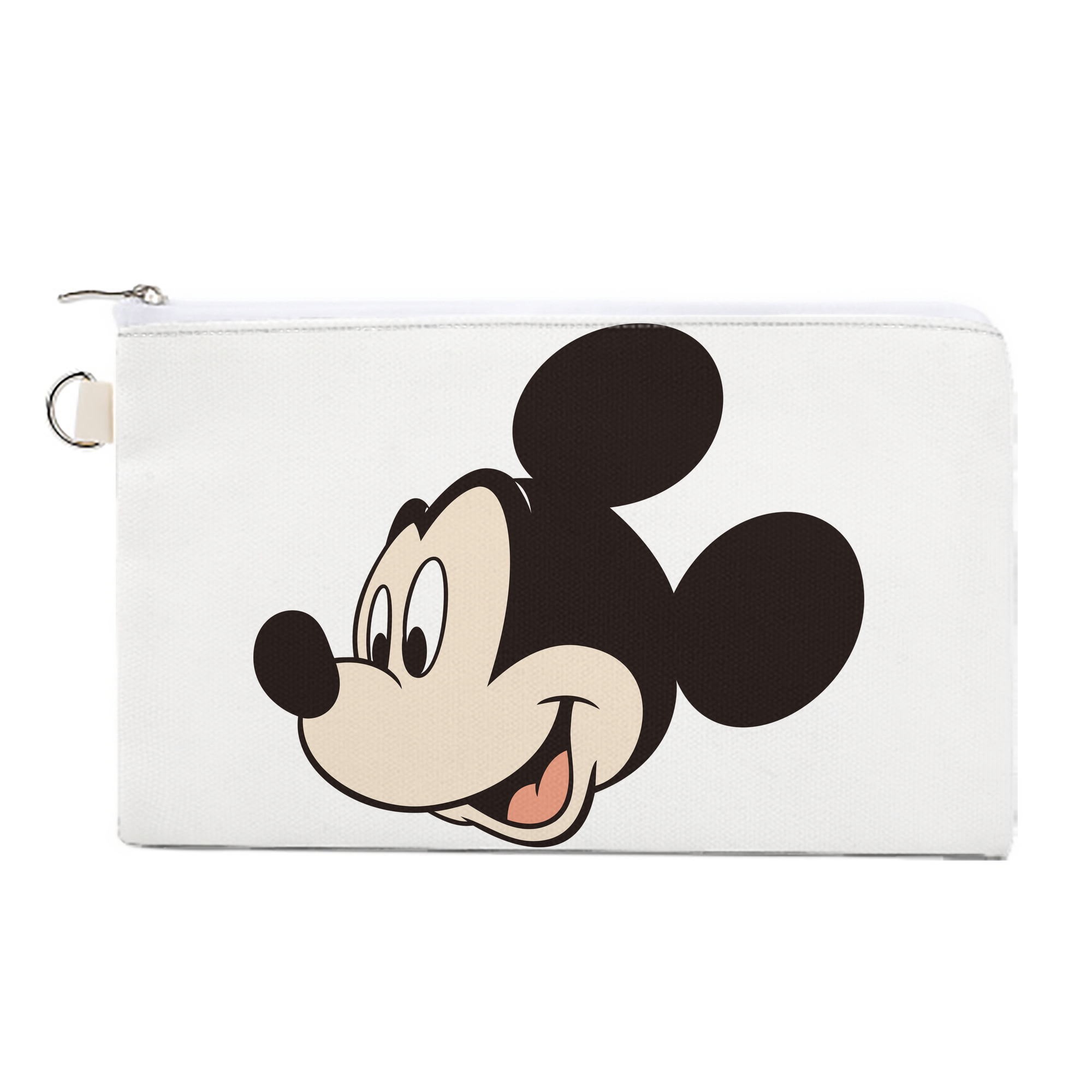 （画像用） ミッキーマウス Mickey Mouse キャンバス生地ポーチ　小物入れ