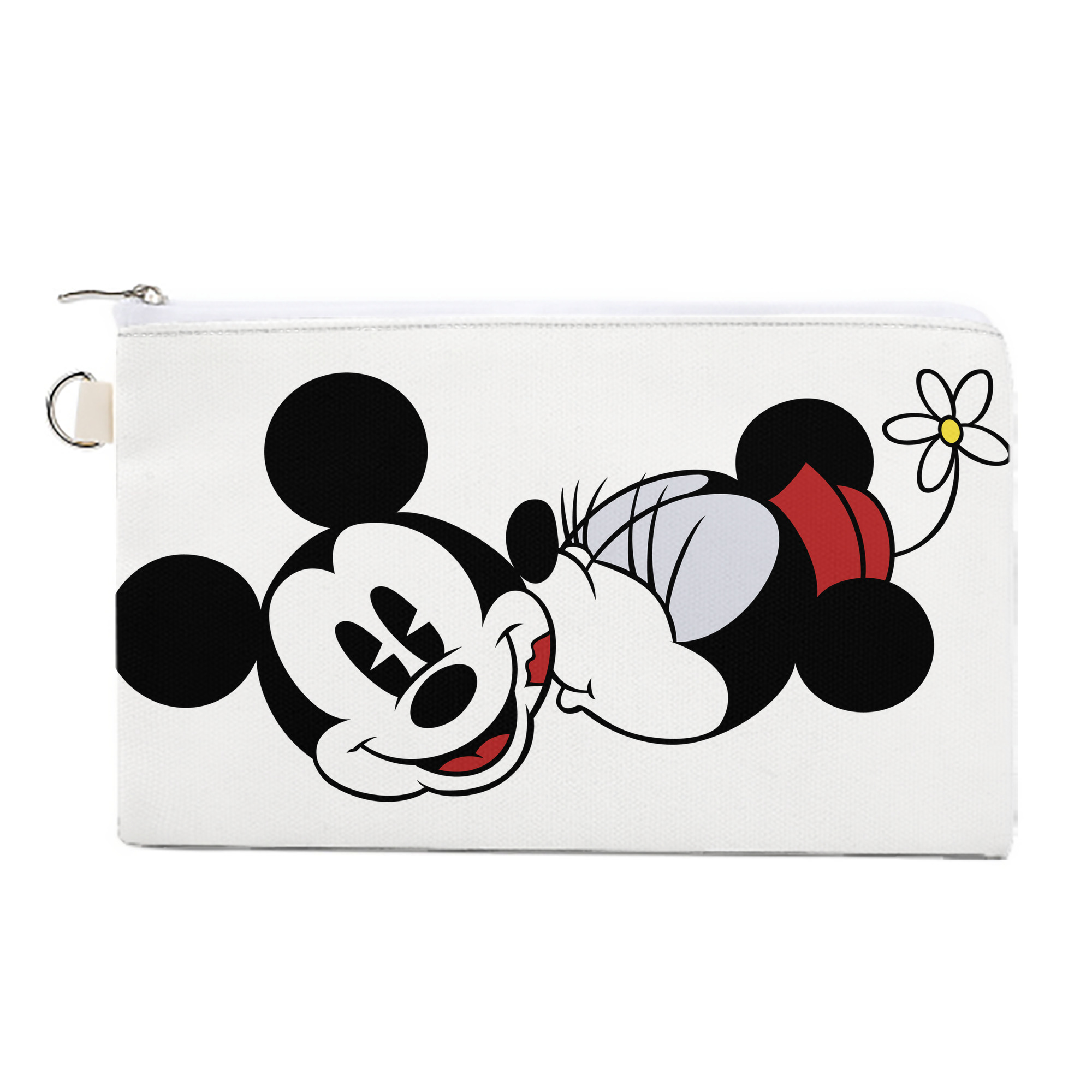 （画像用） ミッキーマウス Mickey Mouse キャンバス生地ポーチ　小物入れ