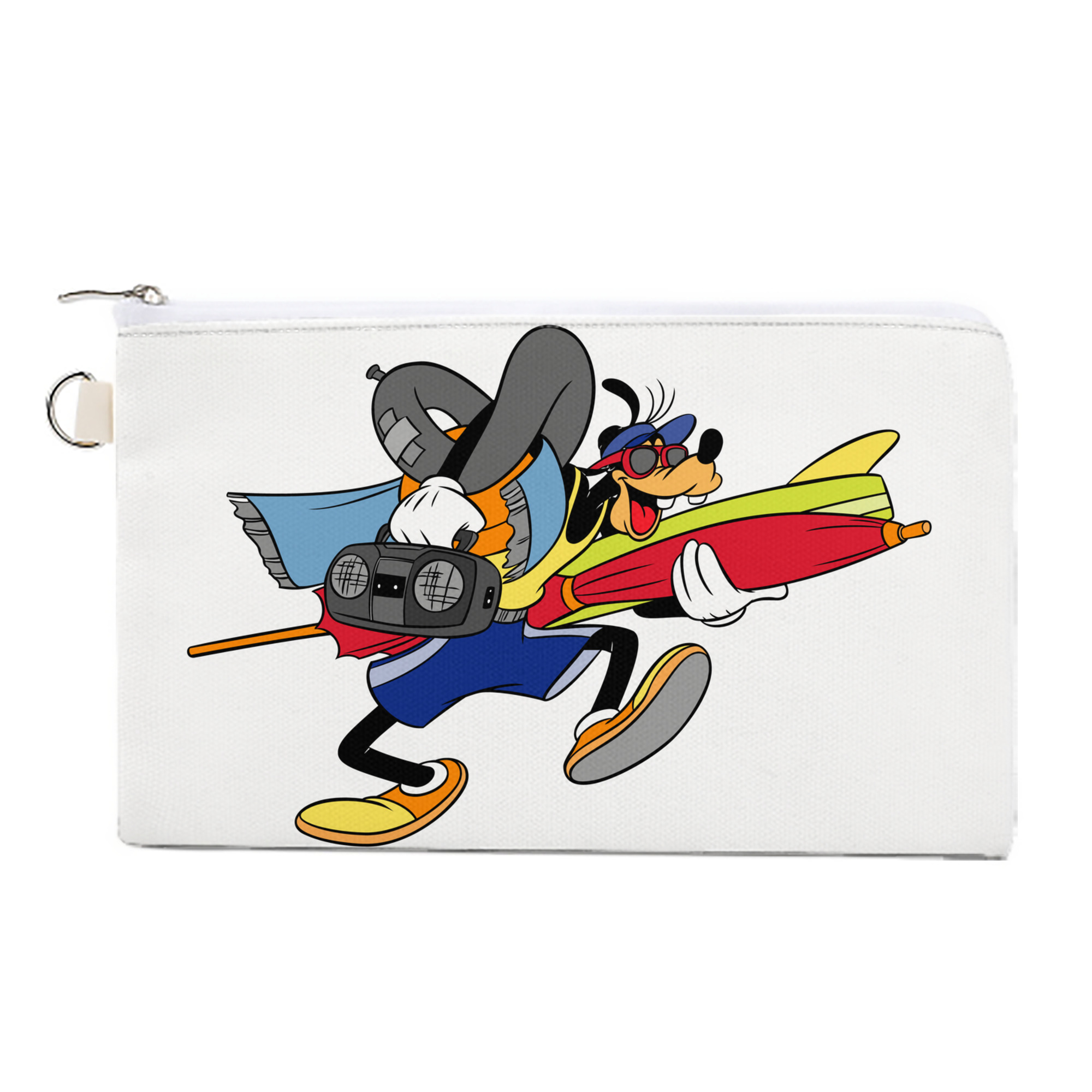 （画像用） ミッキーマウス Mickey Mouse キャンバス生地ポーチ　小物入れ