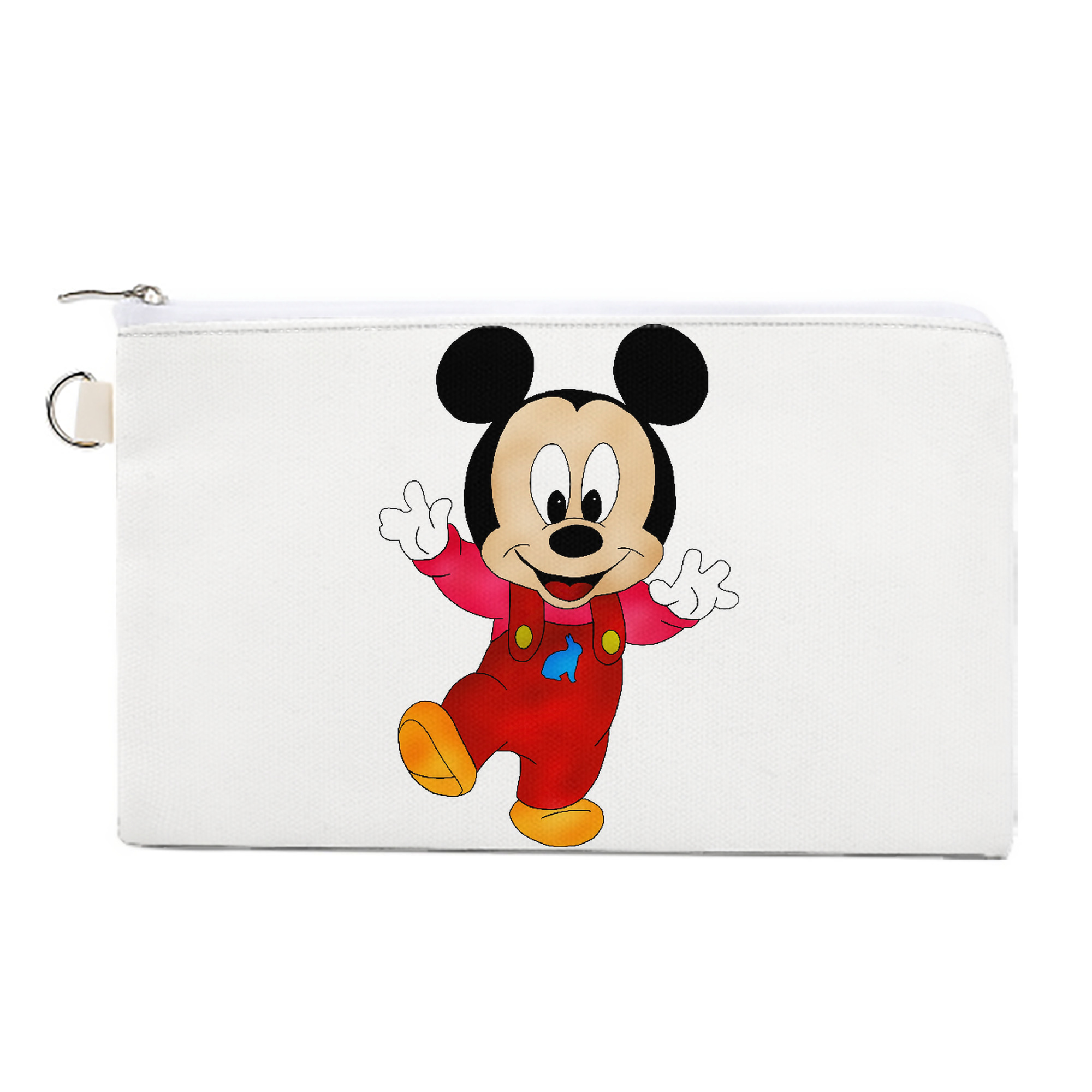 （画像用） ミッキーマウス Mickey Mouse キャンバス生地ポーチ　小物入れ
