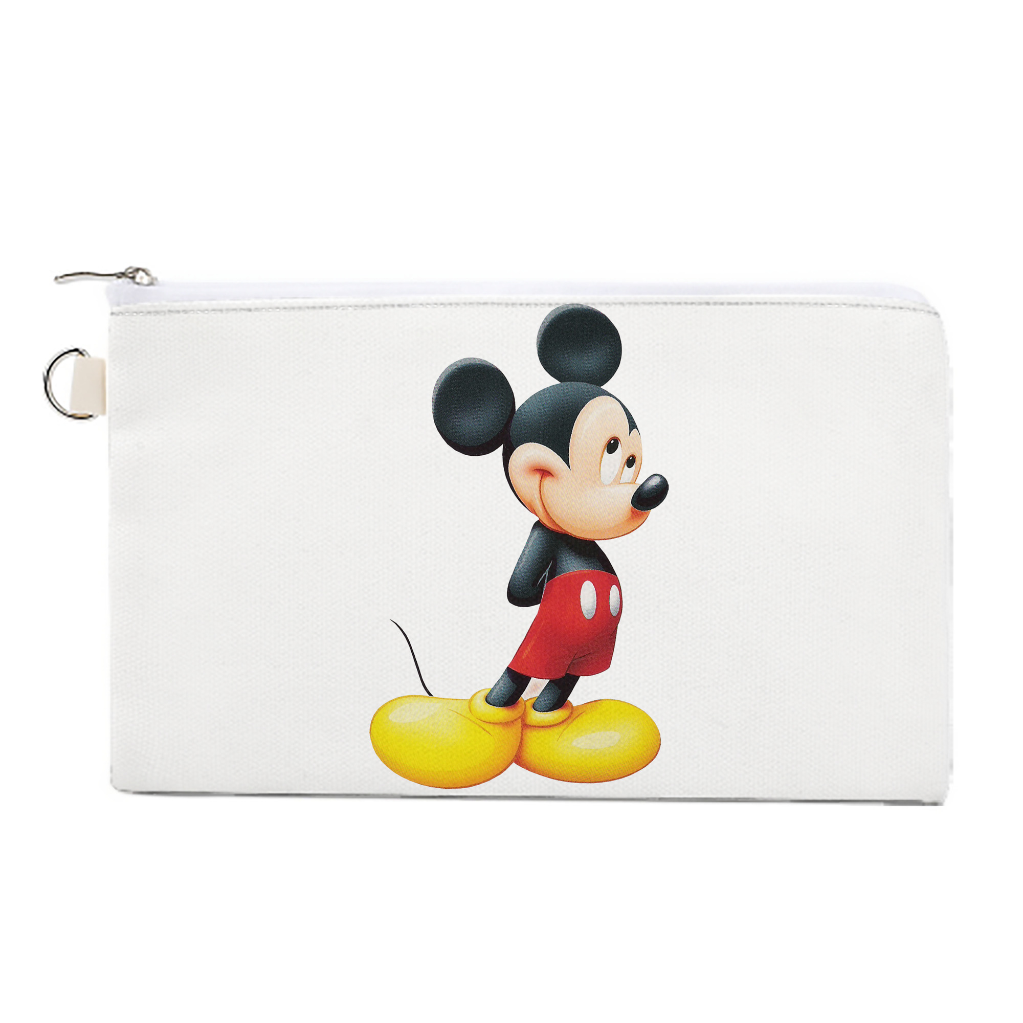 （画像用） ミッキーマウス Mickey Mouse キャンバス生地ポーチ　小物入れ