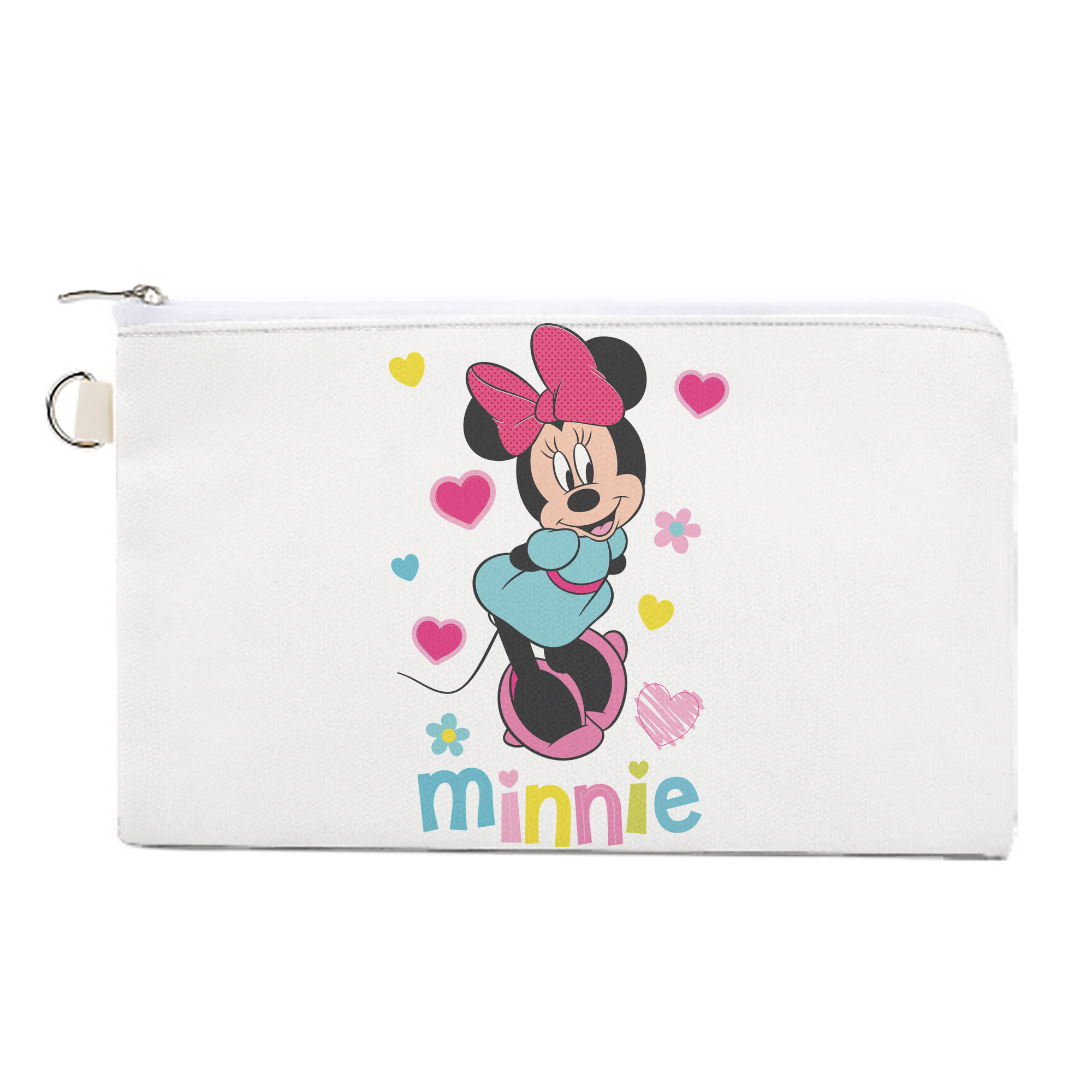 （画像用） ミッキーマウス Mickey Mouse キャンバス生地ポーチ　小物入れ