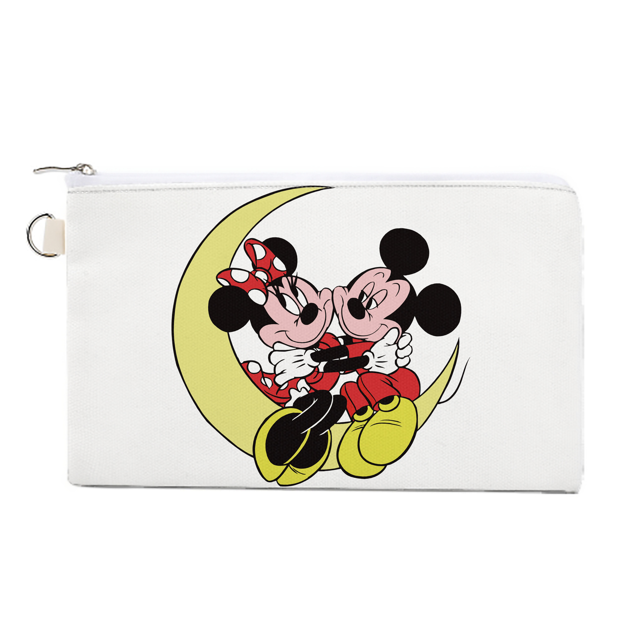 （画像用） ミッキーマウス Mickey Mouse キャンバス生地ポーチ　小物入れ