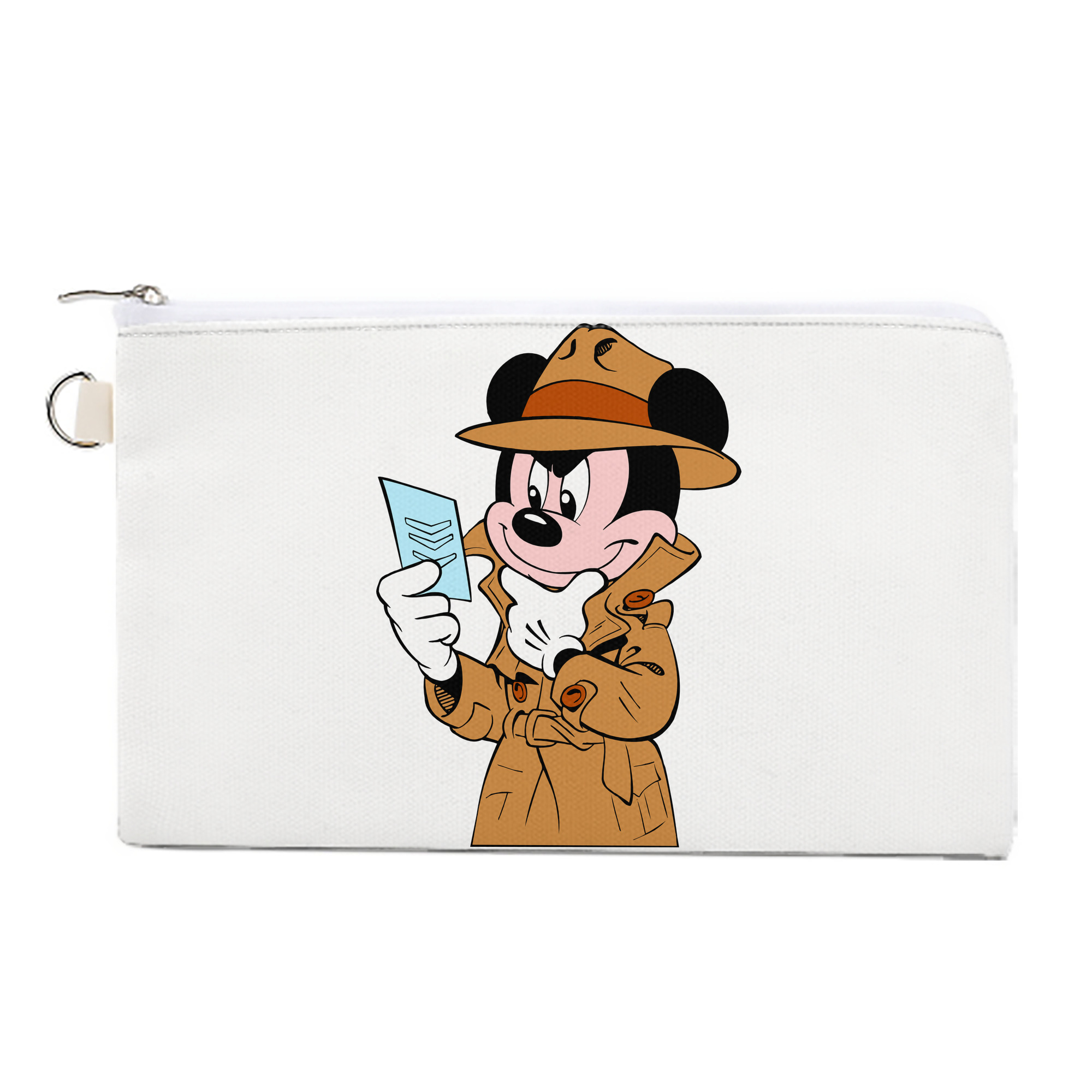 （画像用） ミッキーマウス Mickey Mouse キャンバス生地ポーチ　小物入れ