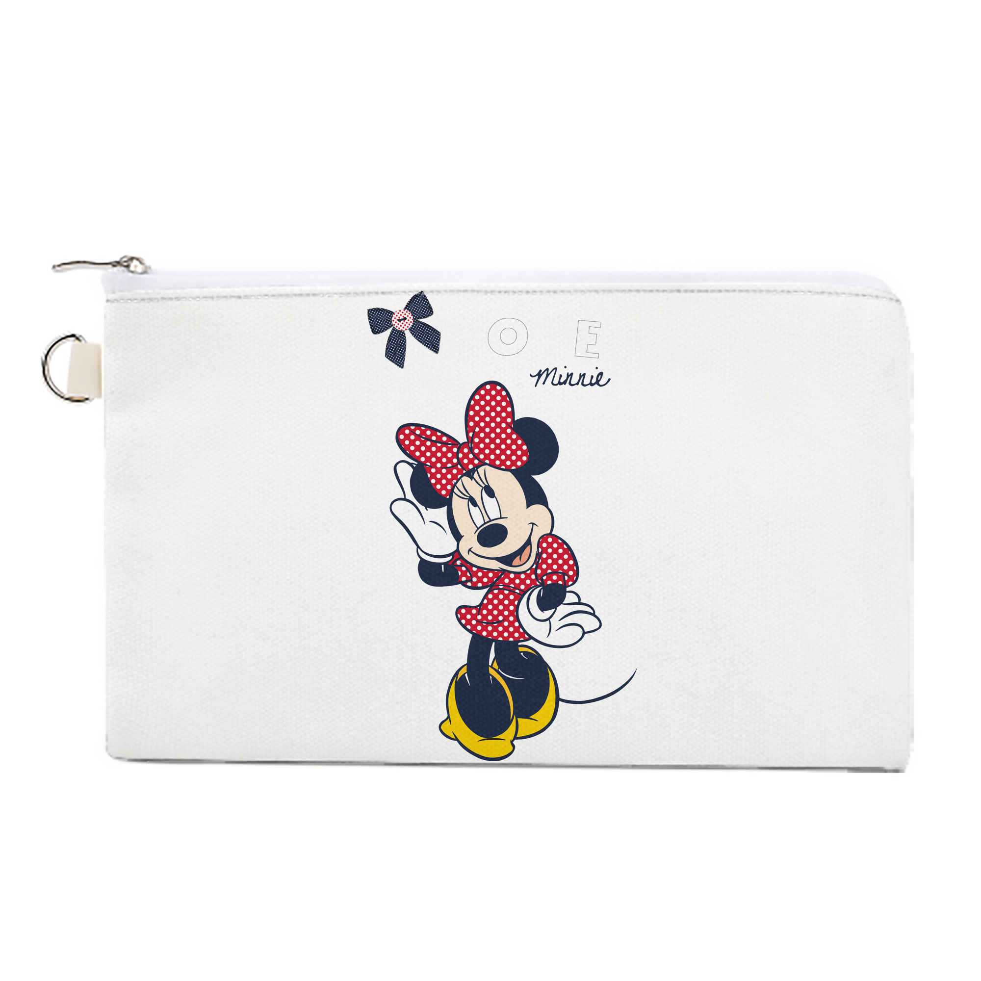 （画像用） ミッキーマウス Mickey Mouse キャンバス生地ポーチ　小物入れ