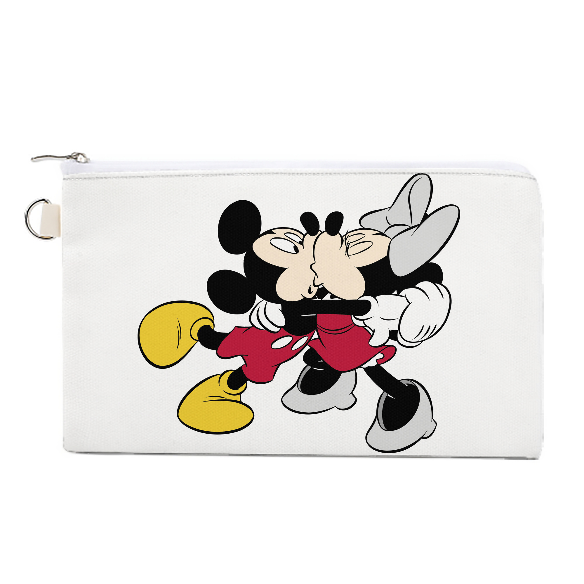 （画像用） ミッキーマウス Mickey Mouse キャンバス生地ポーチ　小物入れ