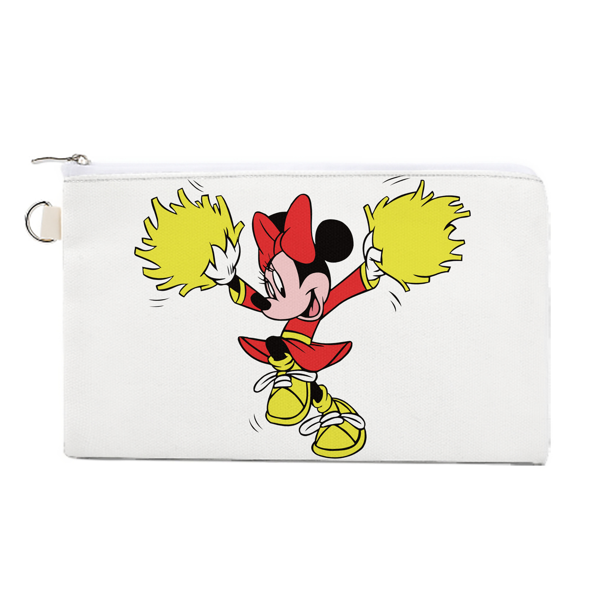 （画像用） ミッキーマウス Mickey Mouse キャンバス生地ポーチ　小物入れ