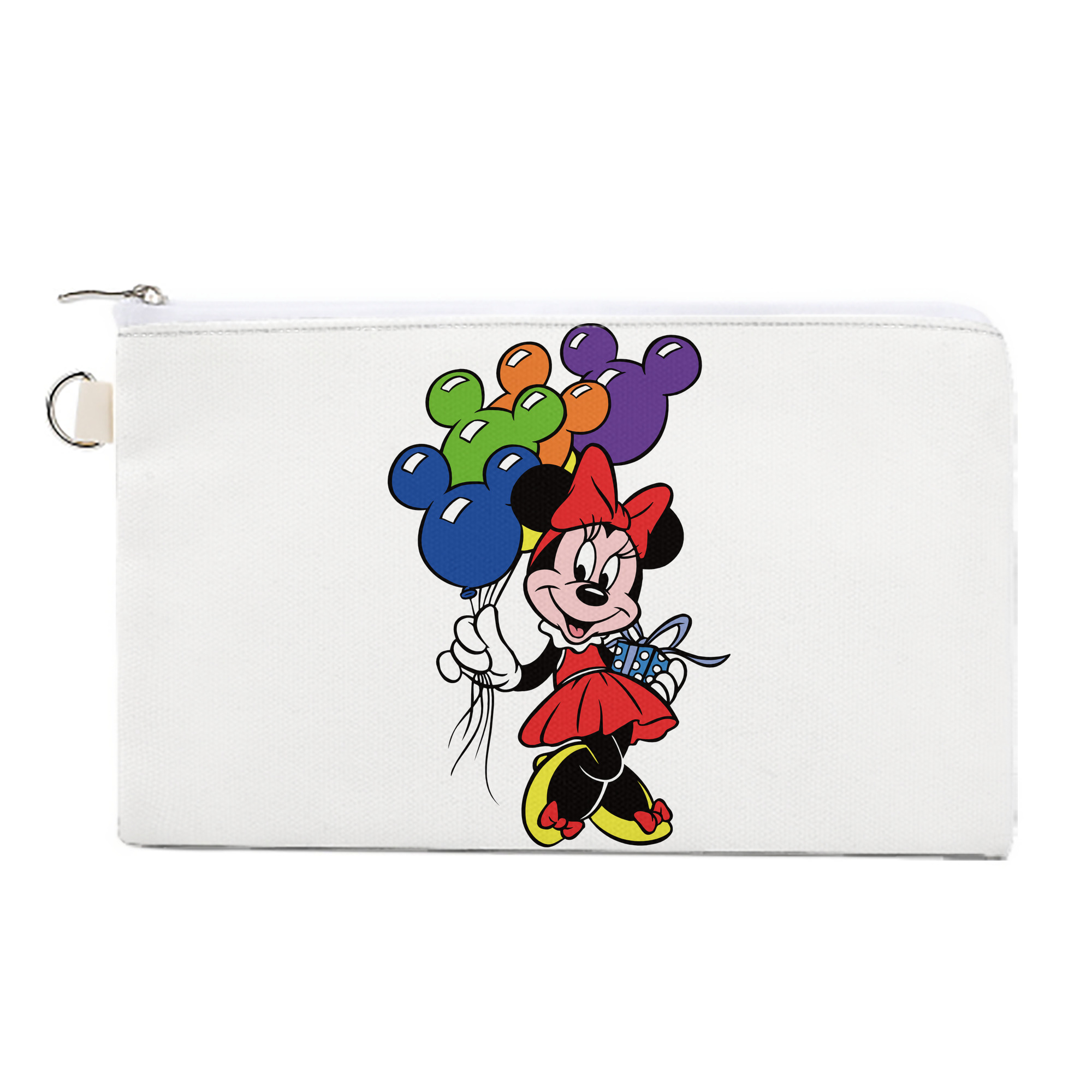 （画像用） ミッキーマウス Mickey Mouse キャンバス生地ポーチ　小物入れ
